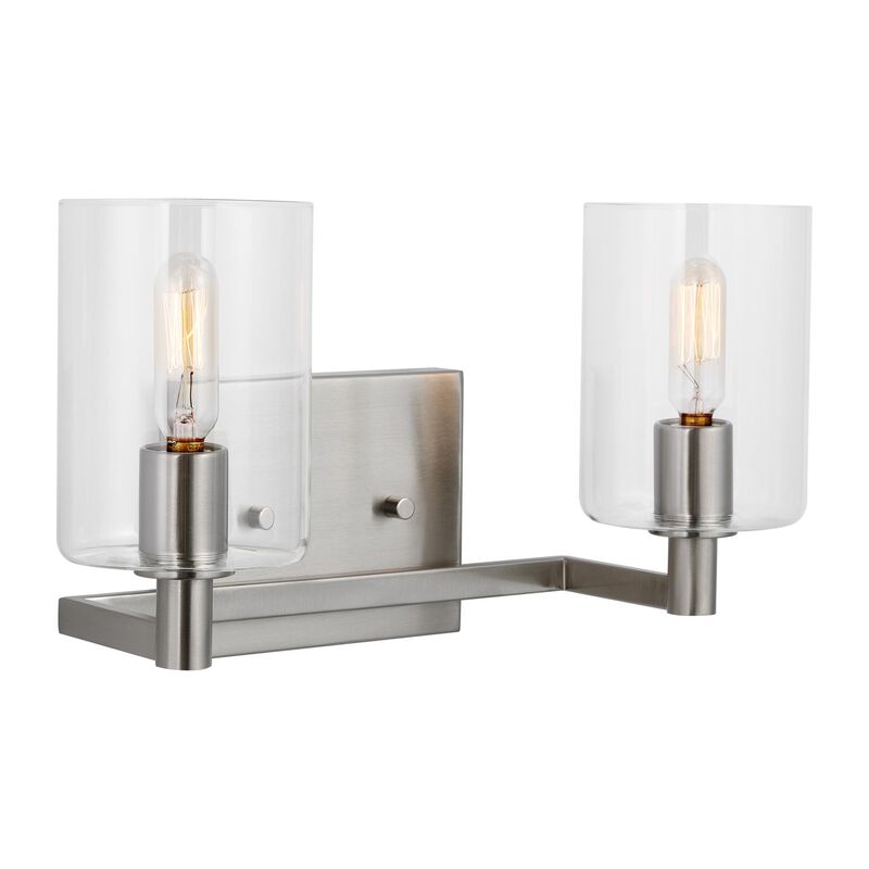 Sean Lavin Fullton 14 Inch 2 Light Bath Vanity Light by Visual Comfort Studio Collection