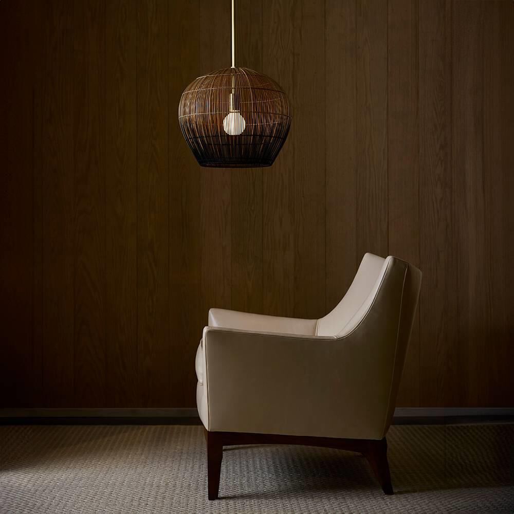 Shown in Ivory and Dark Walnut finish