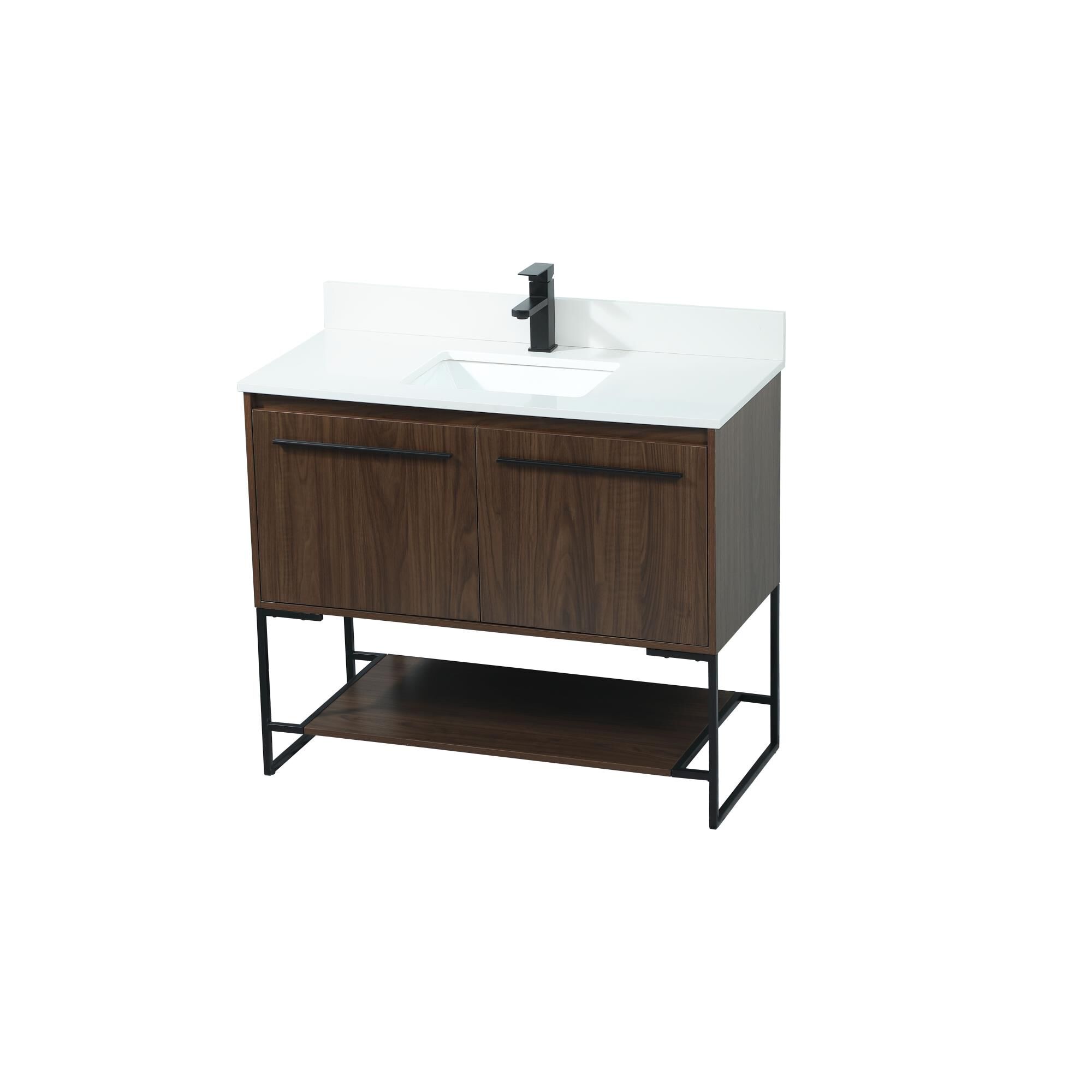 Shown in Walnut finish