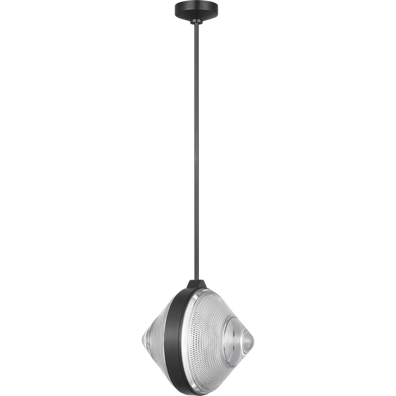 Shown in Bronze finish and Clear crystal