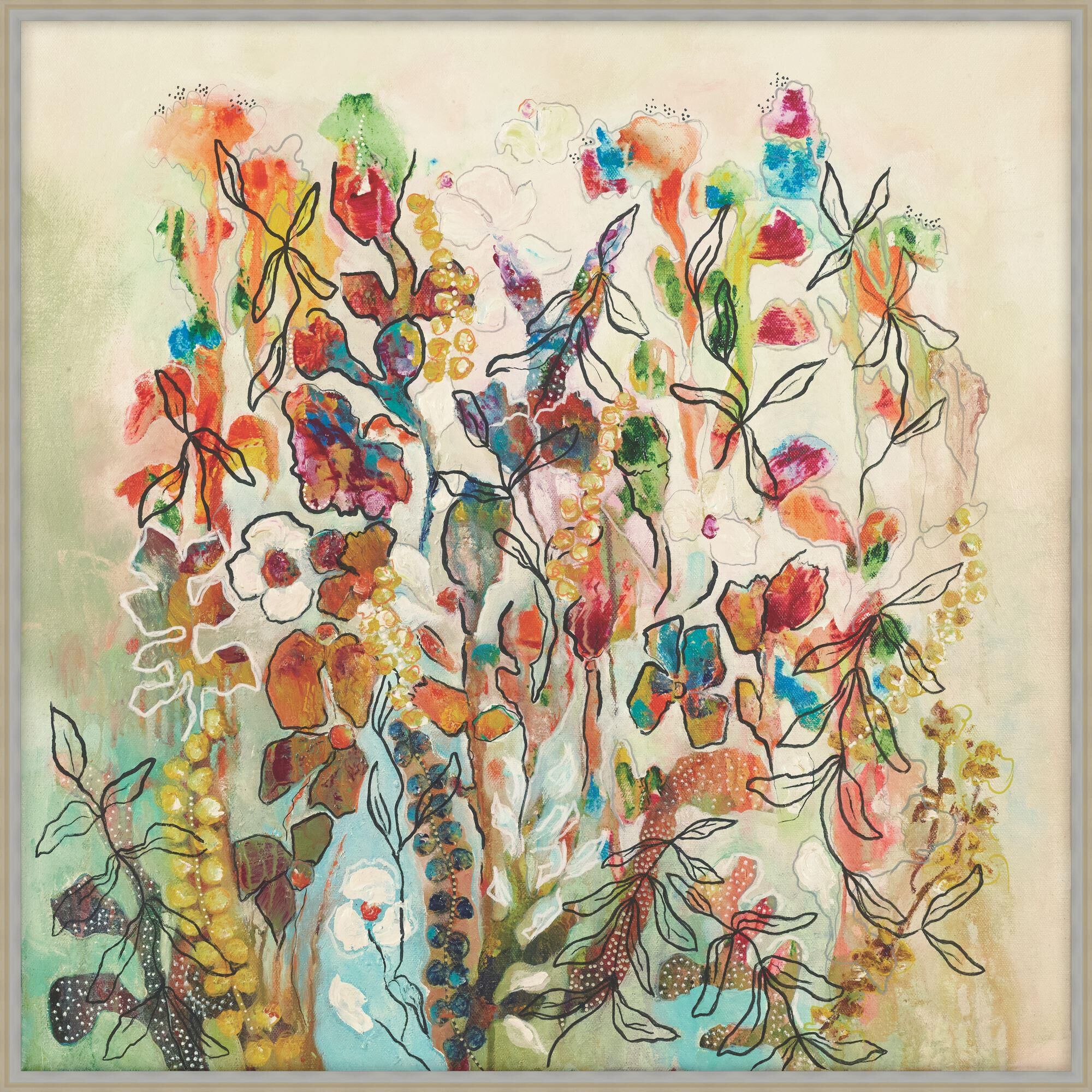 Z Y Wild Bloom Print by LEVEL57