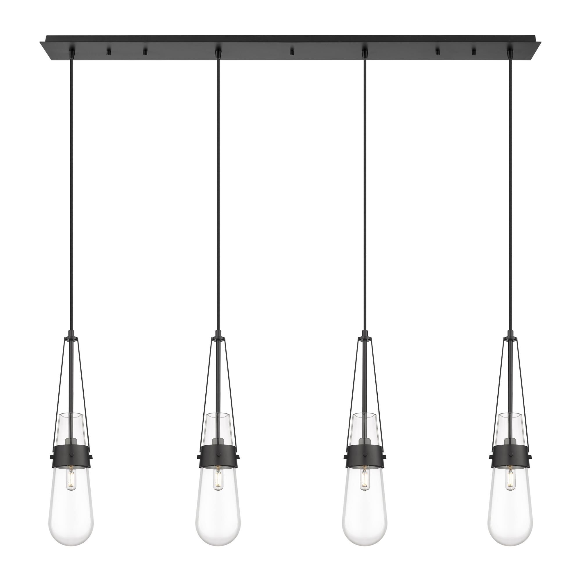 Bruno Marashlian Milan 48 Inch 4 Light Linear Suspension Light by Innovations Lighting