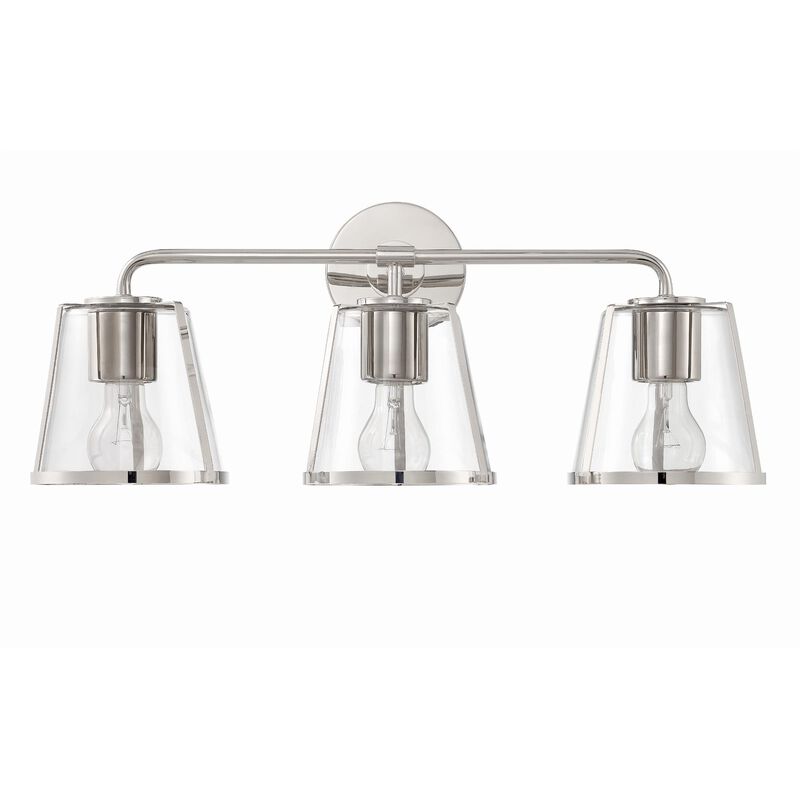 Fulton 23 Inch 3 Light Bath Vanity Light by Crystorama
