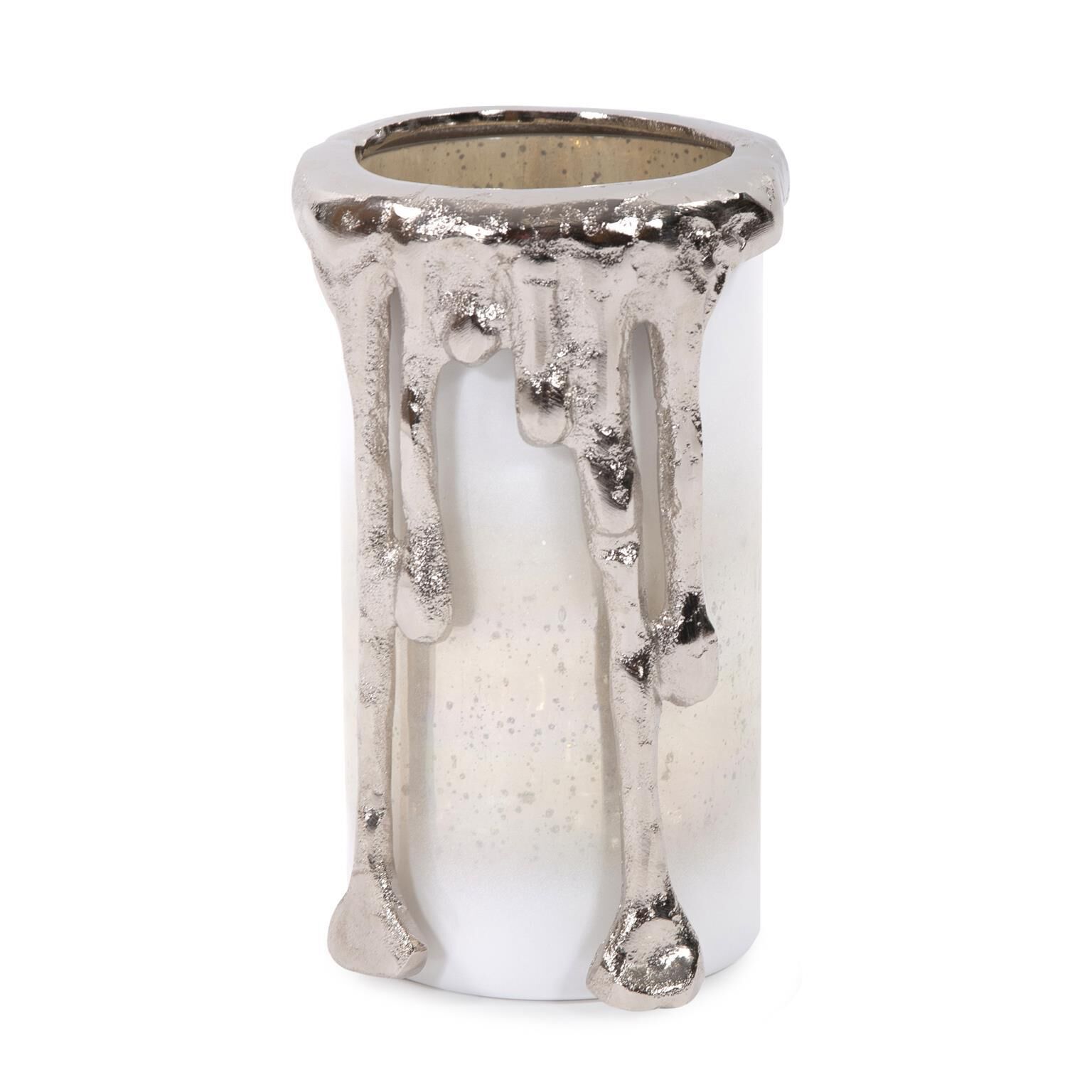 The Arctic Glacier Candle Holder by Howard Elliott Collection