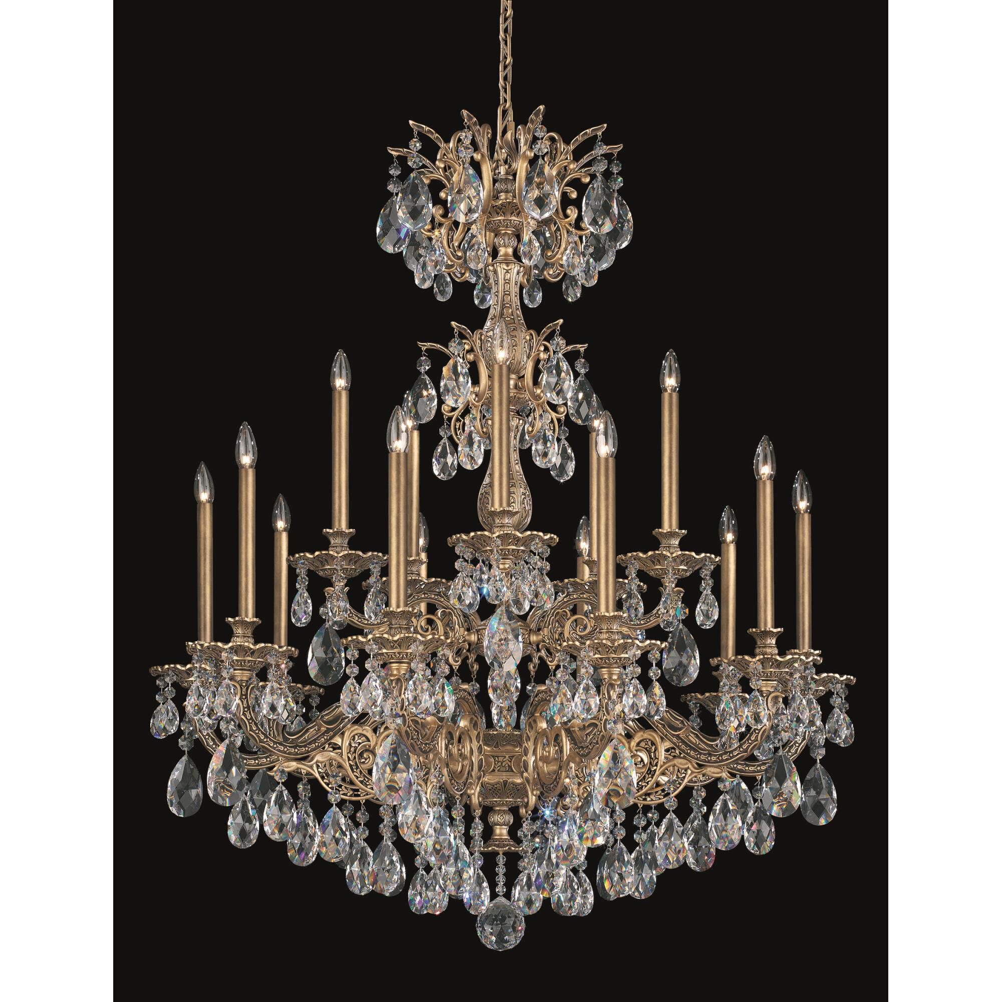 Shown in Florentine Bronze finish and Clear Swarovski Spectra crystal