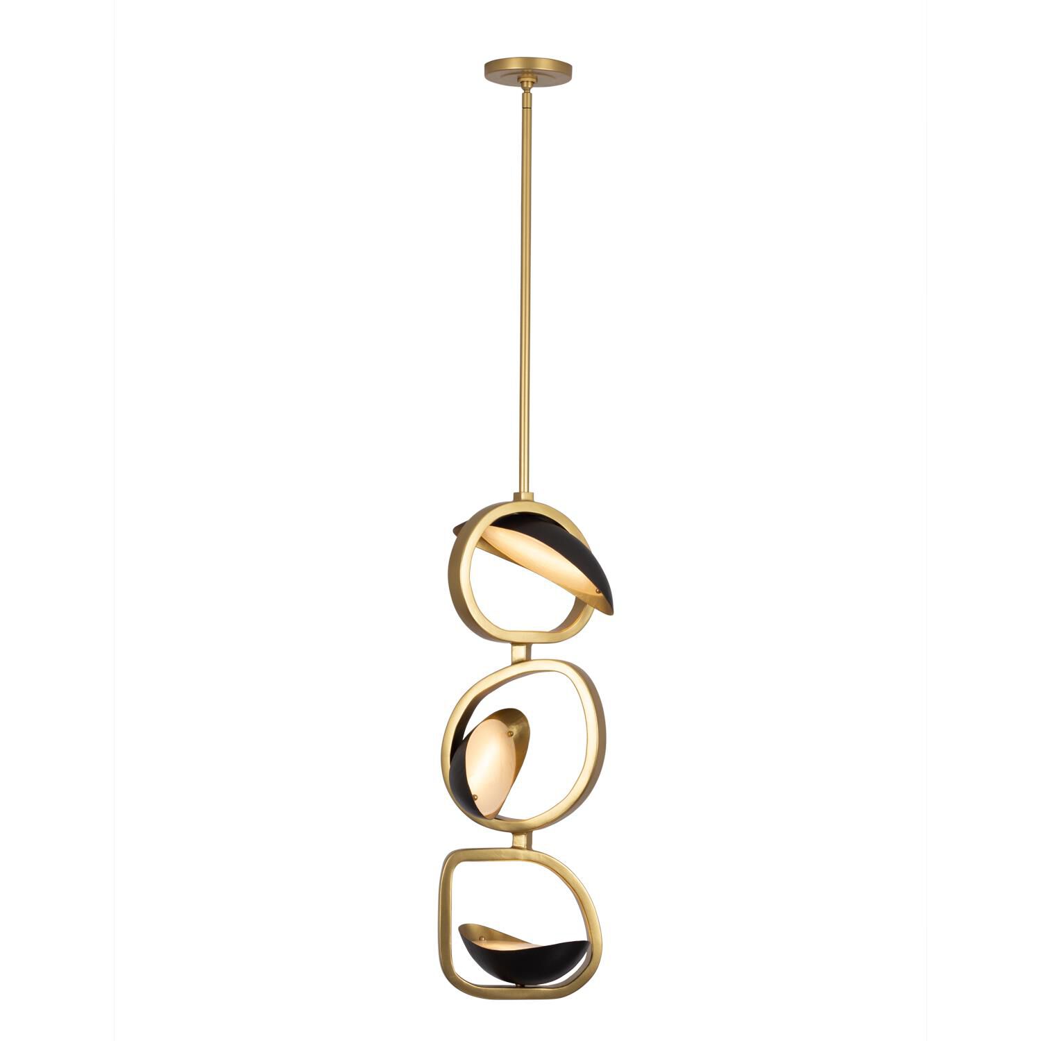 Onyx 13 Inch Large Pendant by Kalco Lighting