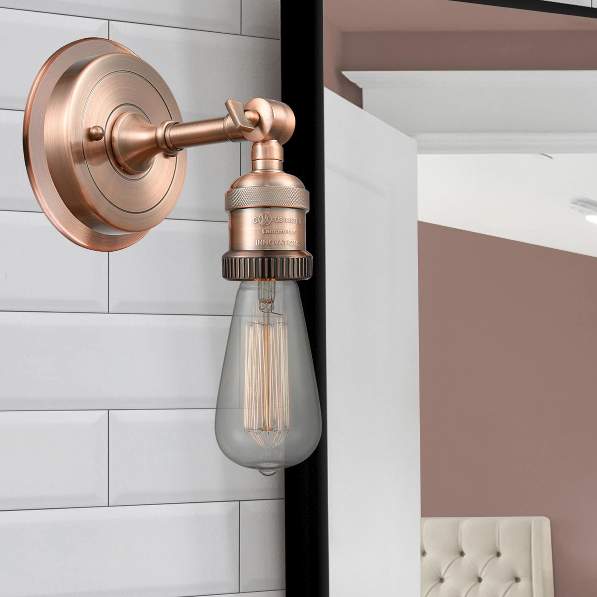 Innovations Lighting Bruno Marashlian Bare Bulb 6 Inch Wall Sconce
