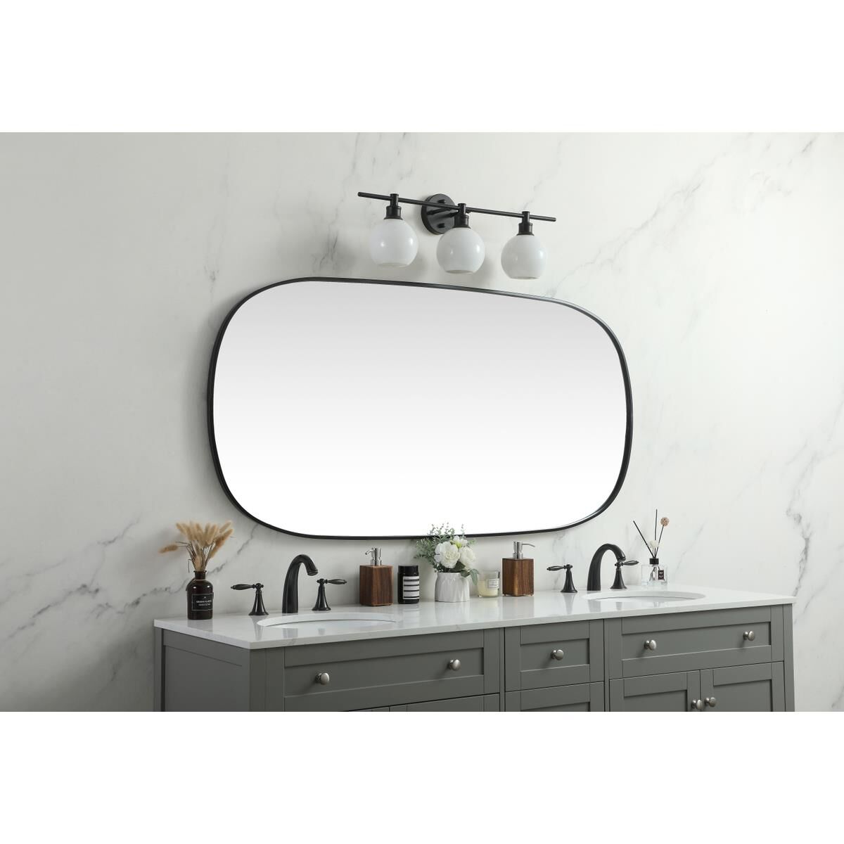 Shown in Black finish