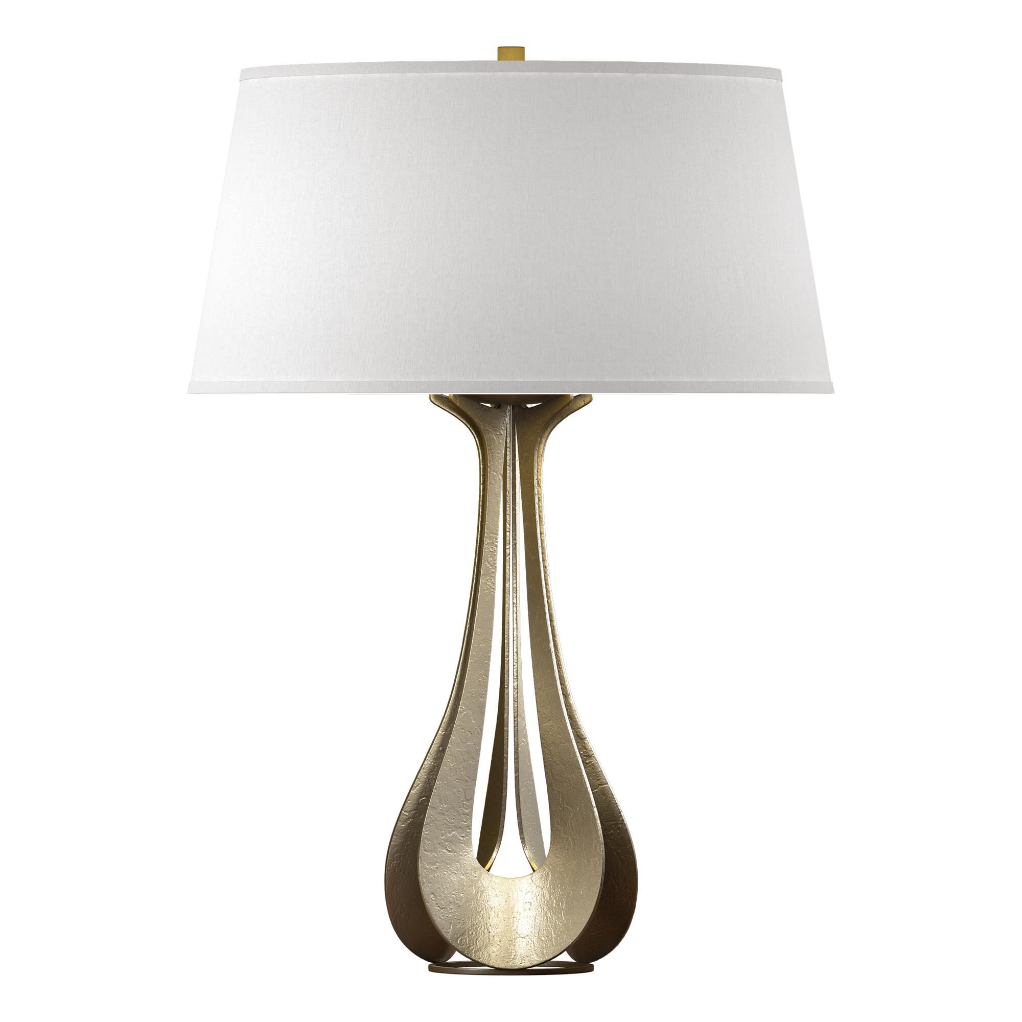 Shown in Soft Gold finish and Flax shade