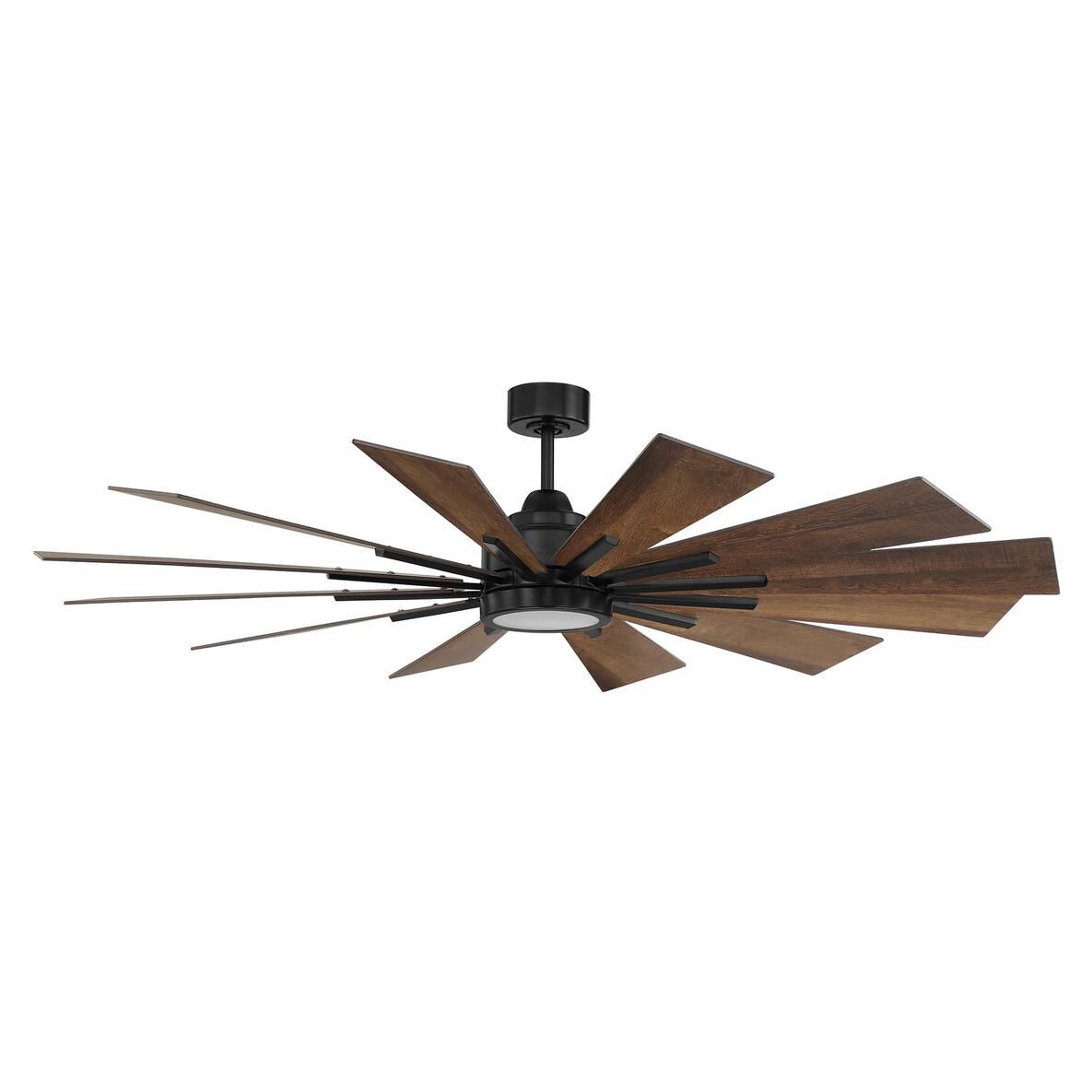 60 Inch Ceiling Fan with Light Kit by Meridian Lighting - Clearance