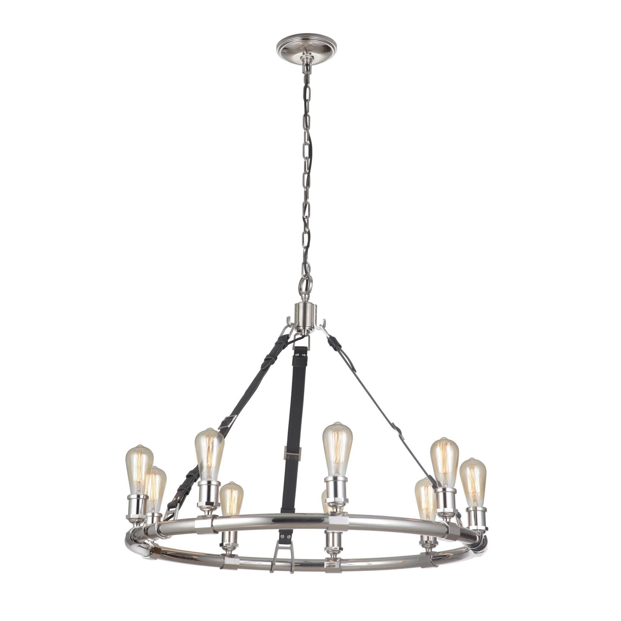 Huxley 34 Inch 9 Light Chandelier by Craftmade