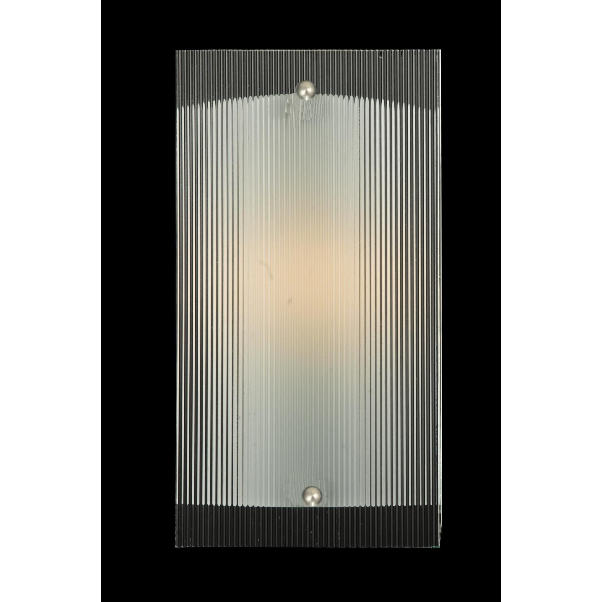 Quadrato Reeded 12 Inch Wall Sconce by Meyda Lighting