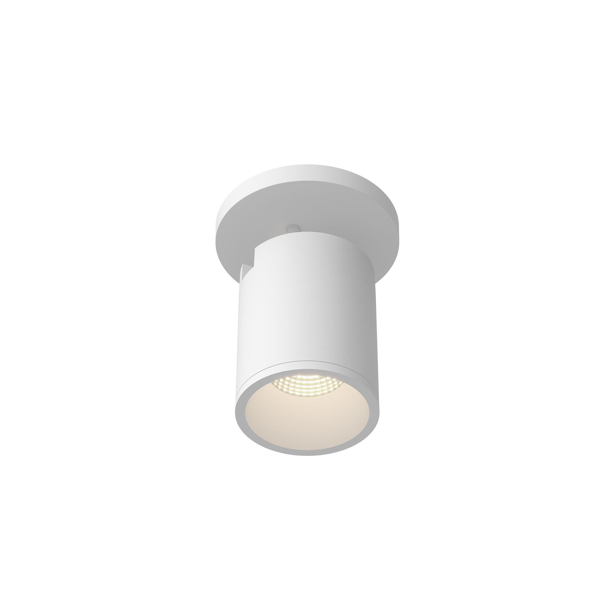 Shown in White finish and Clear glass