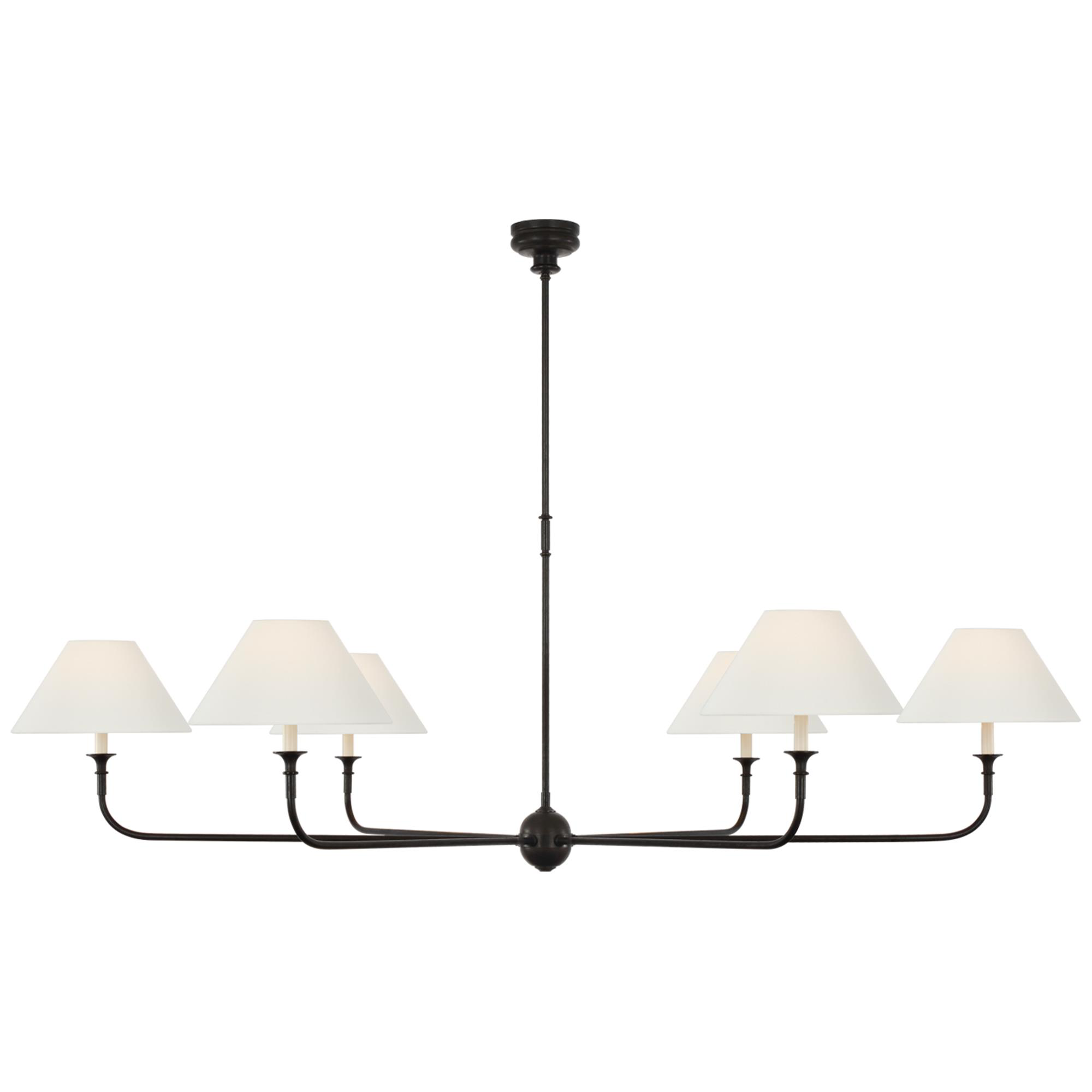 Shown in Aged Iron and Ebonized Oak finish