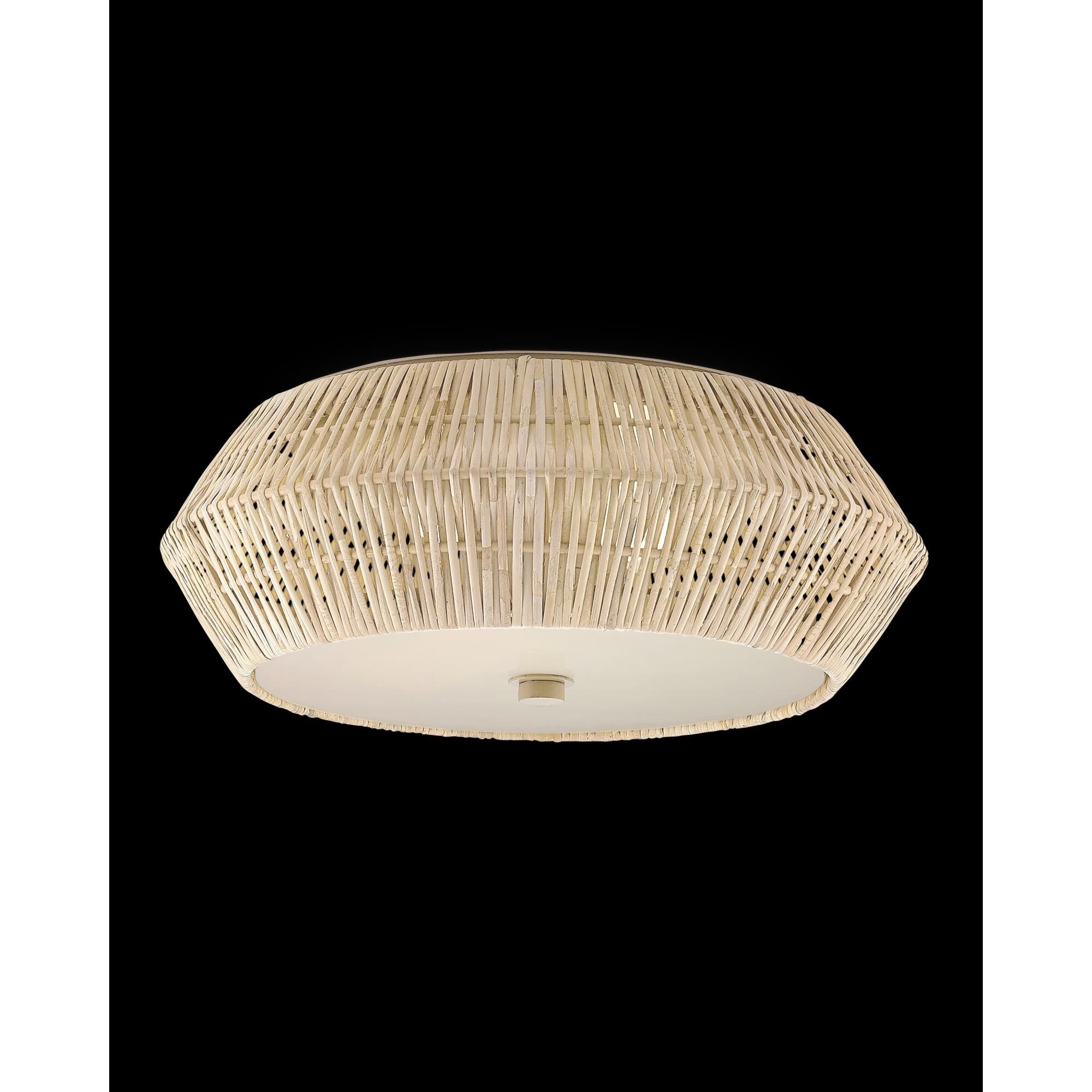 Antibes 18 Inch Flush Mount by Currey and Company