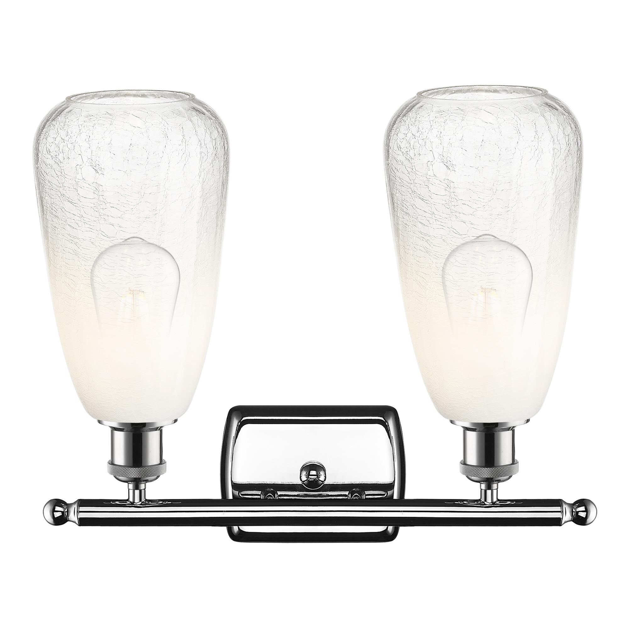 Shown in Polished Chrome finish and Opal glass