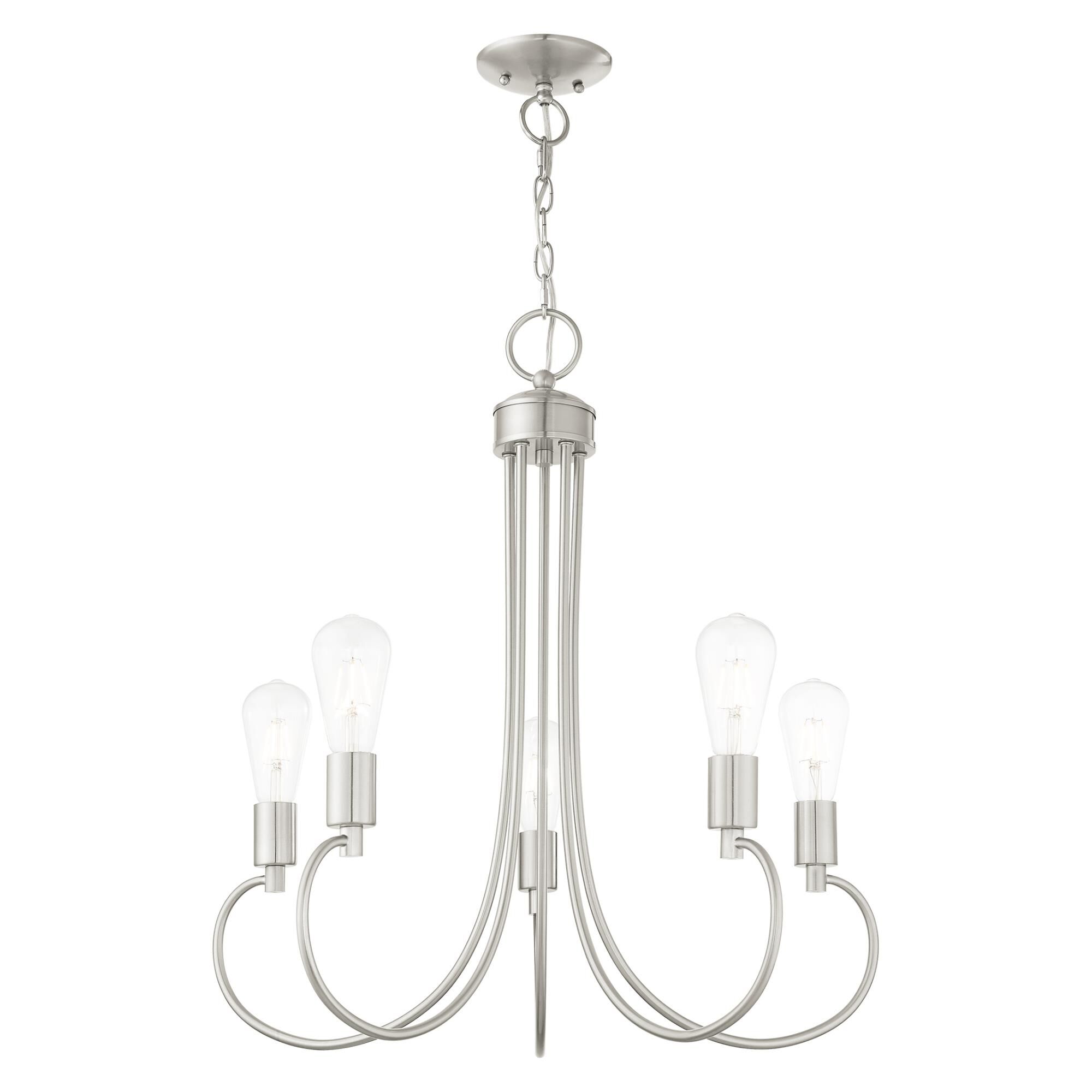 Bari 5 Light Chandelier by Livex Lighting