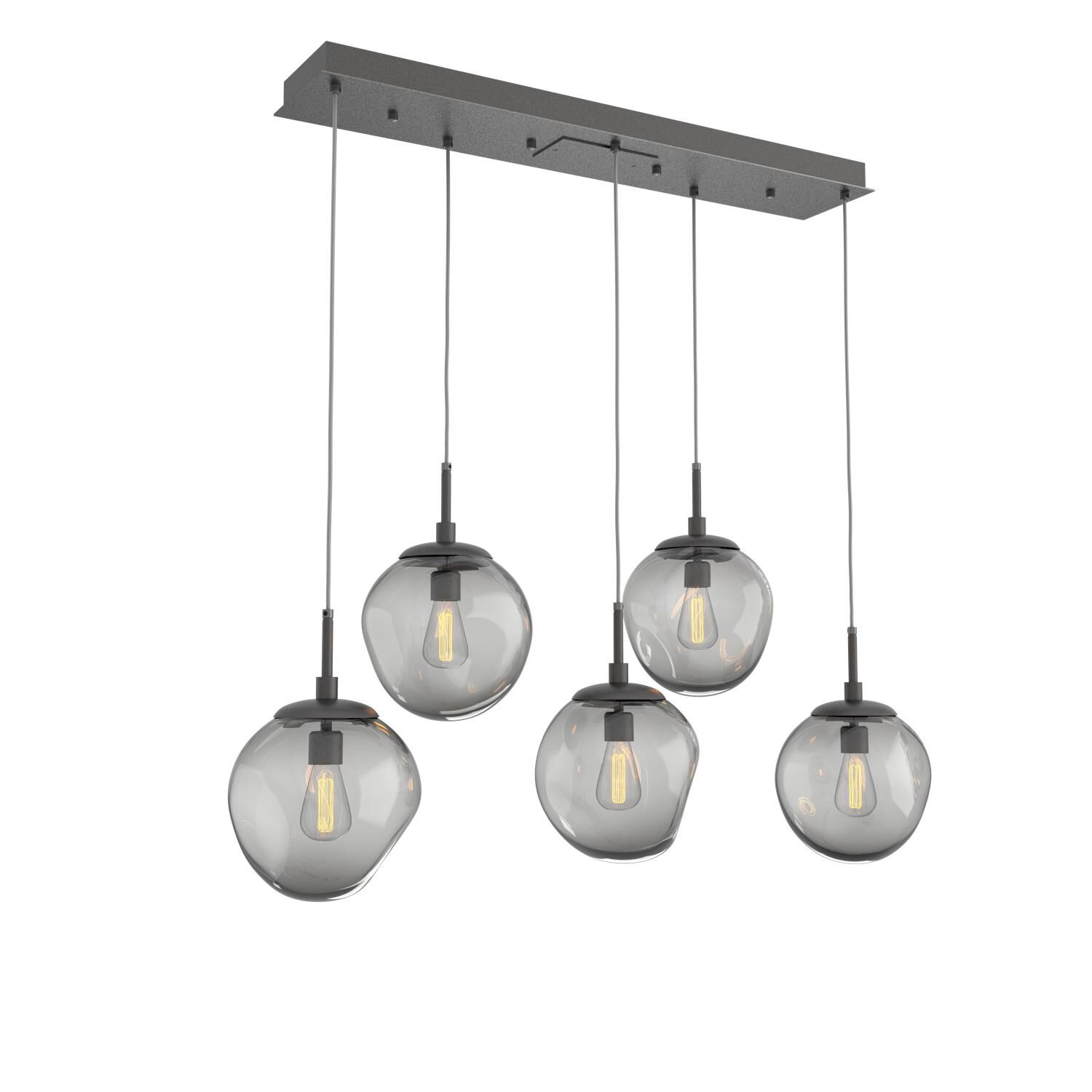 Levi Wilson Nebula 42 Inch 5 Light Linear Suspension Light by Hammerton Studio