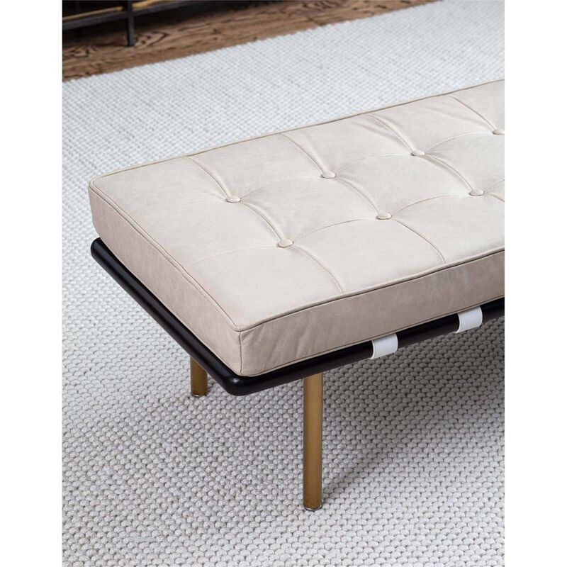 Tufted Gallery 78 Inch Bench by Regina Andrew