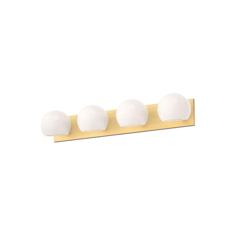 Willow 31 Inch 4 Light Bath Vanity Light by Alora Mood