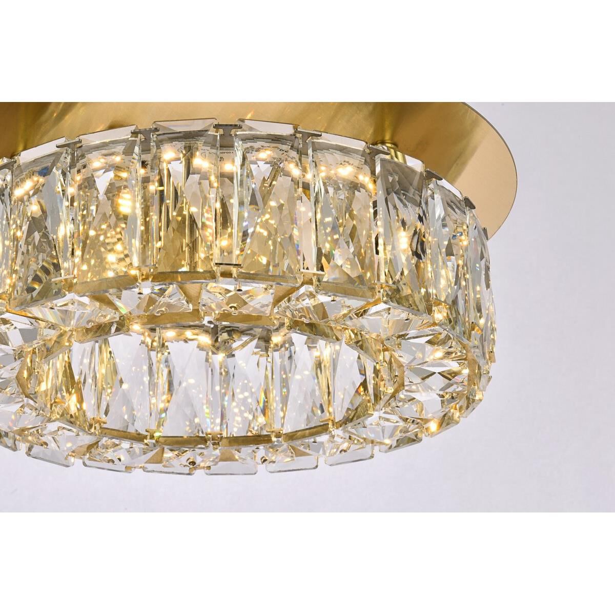 Shown in Gold finish and Clear Royal Cut crystal