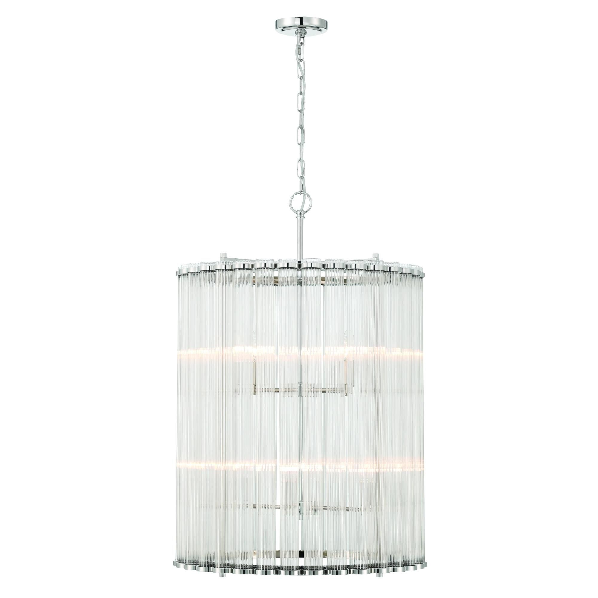 Glasbury Chandelier by Eurofase Lighting