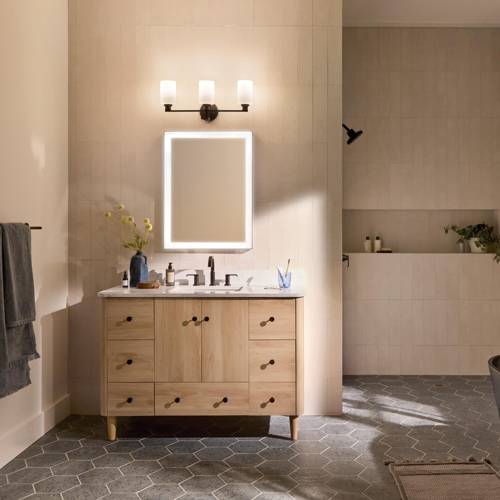 Gioe 24 Inch Bath Vanity Light by Kichler Lighting