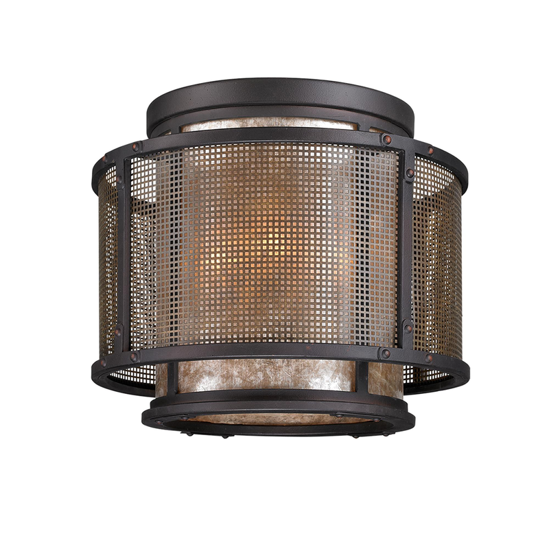 Copper Mountain 14 Inch 4 Light Flush Mount by Troy Lighting