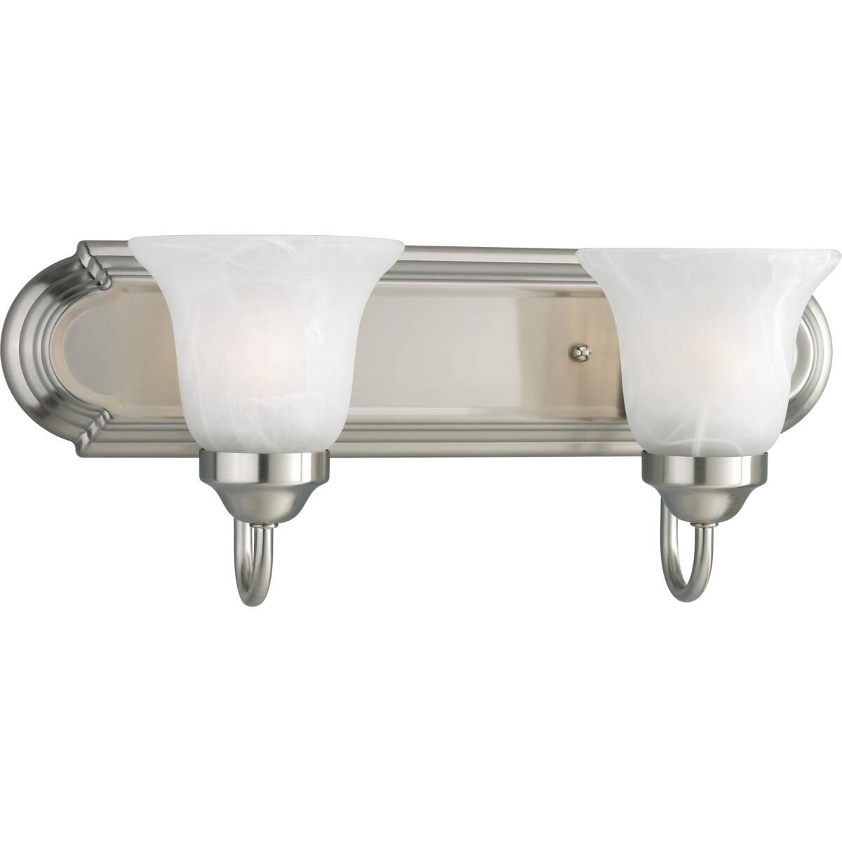 Builder Bath 18 Inch 2 Light Bath Vanity Light by Progress Lighting