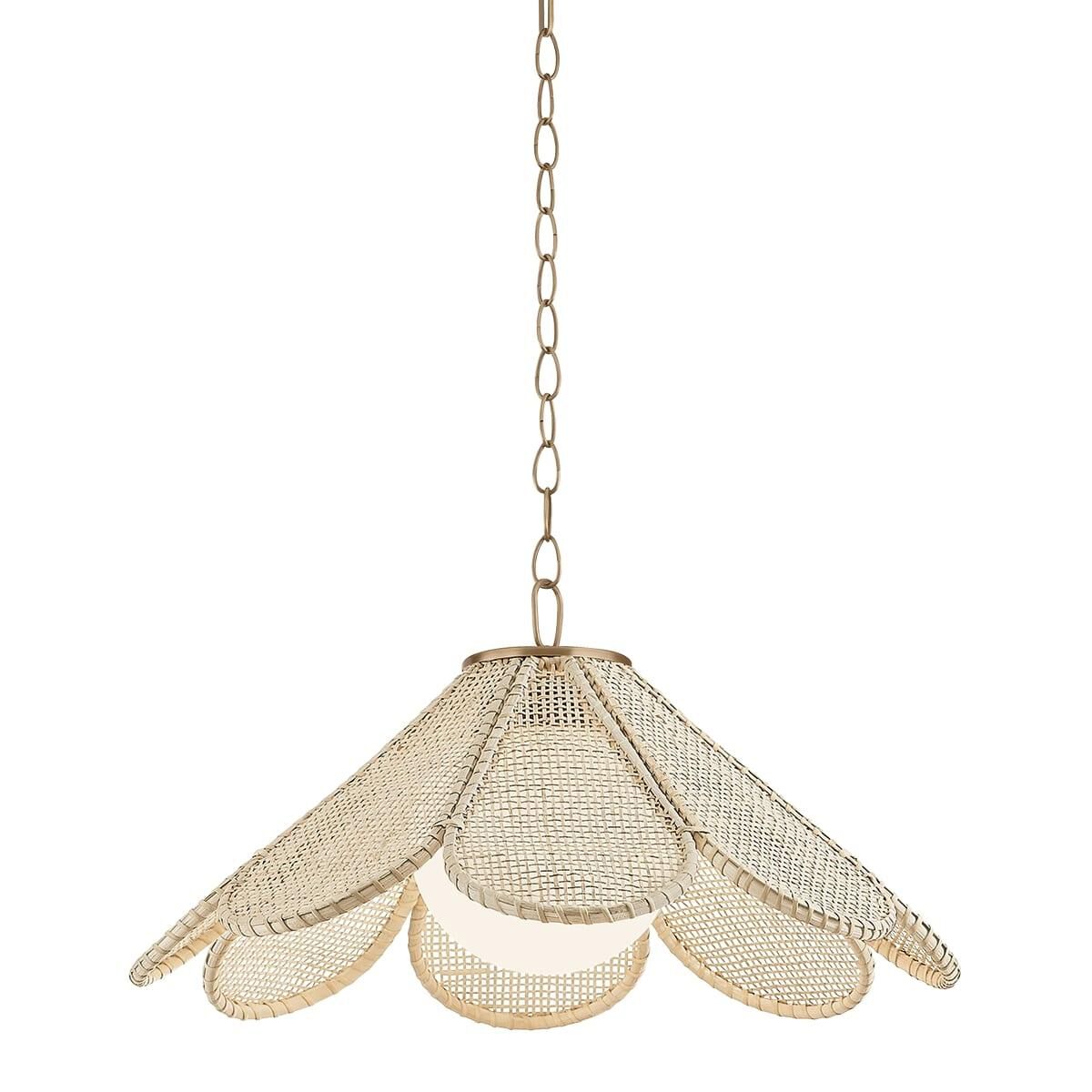Lauren Liess Petal 24 Inch Large Pendant by Troy Lighting