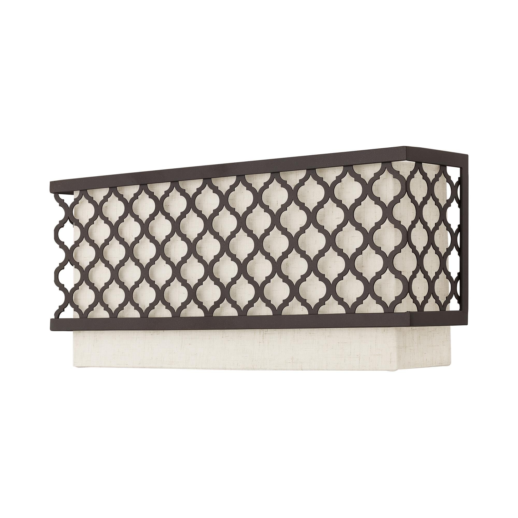 Arabesque 16 Inch 2 Light Bath Vanity Light by Livex Lighting