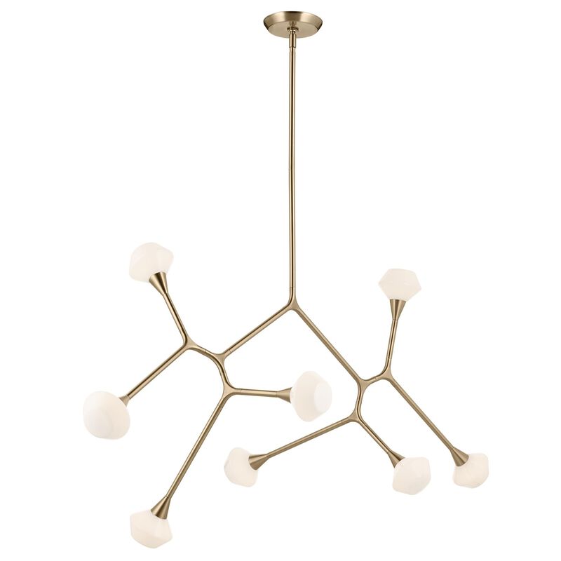 Cassius Large Linear Chandelier by Kichler