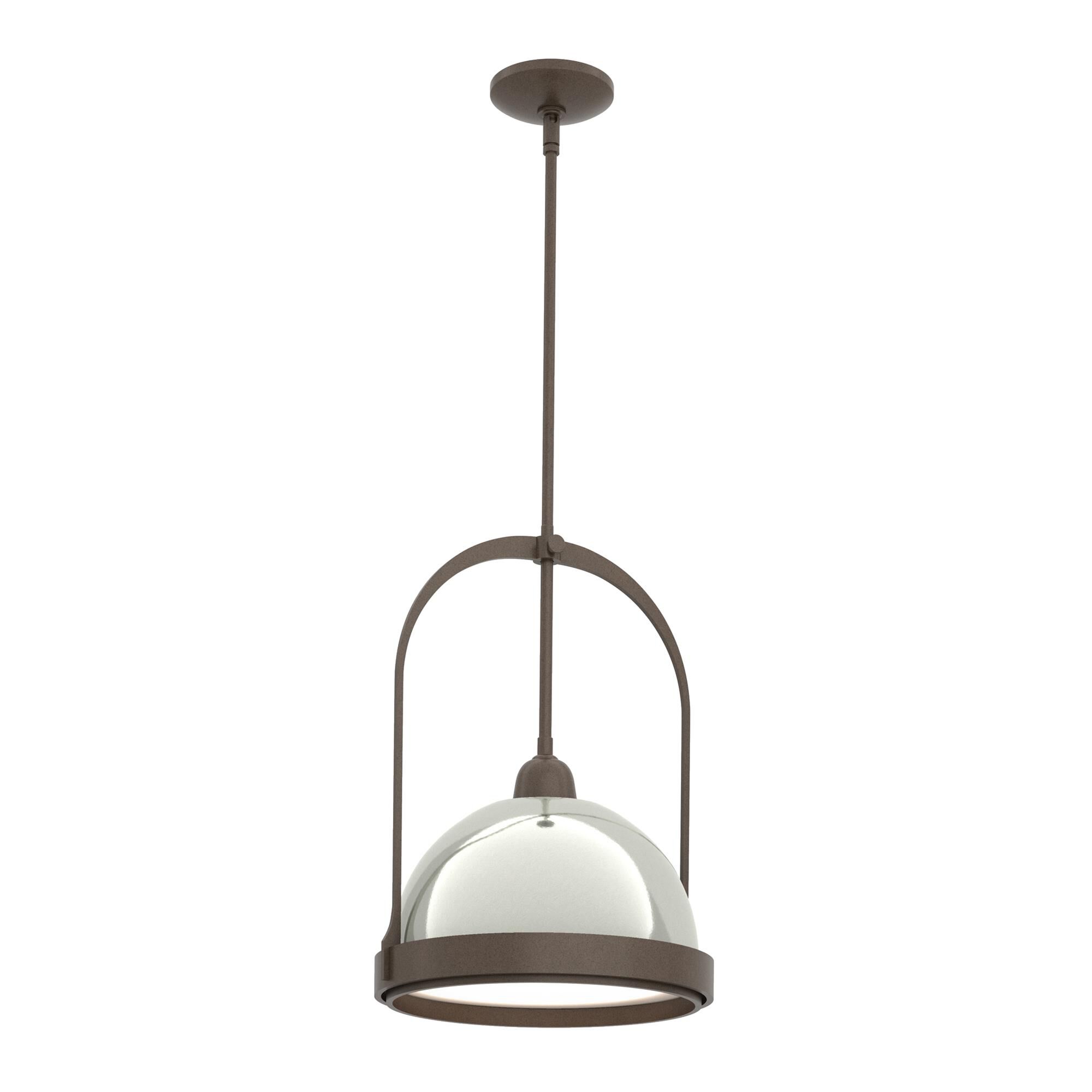 Shown in Bronze finish and Sterling accent