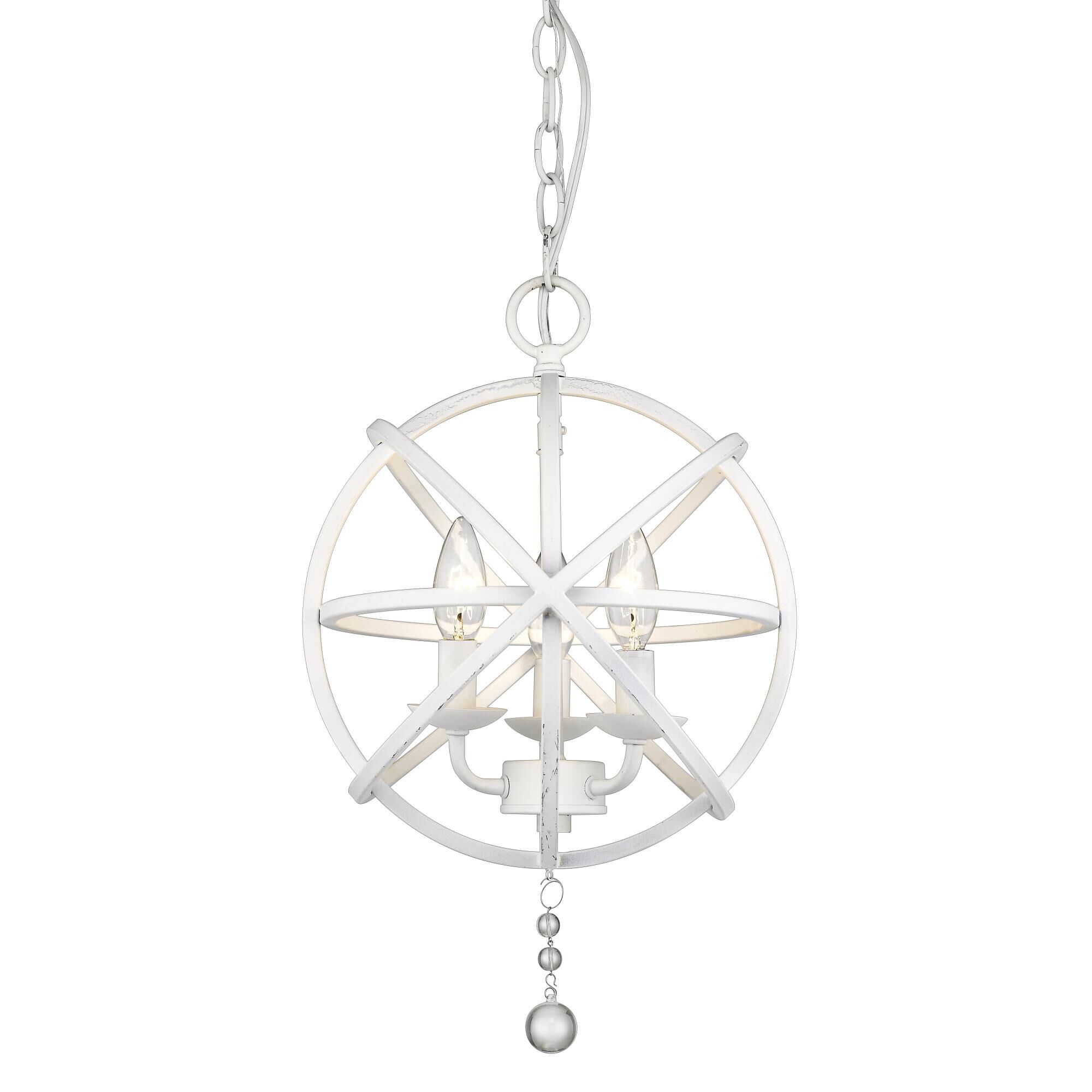 Shown in Matte White finish and --- glass and --- shade