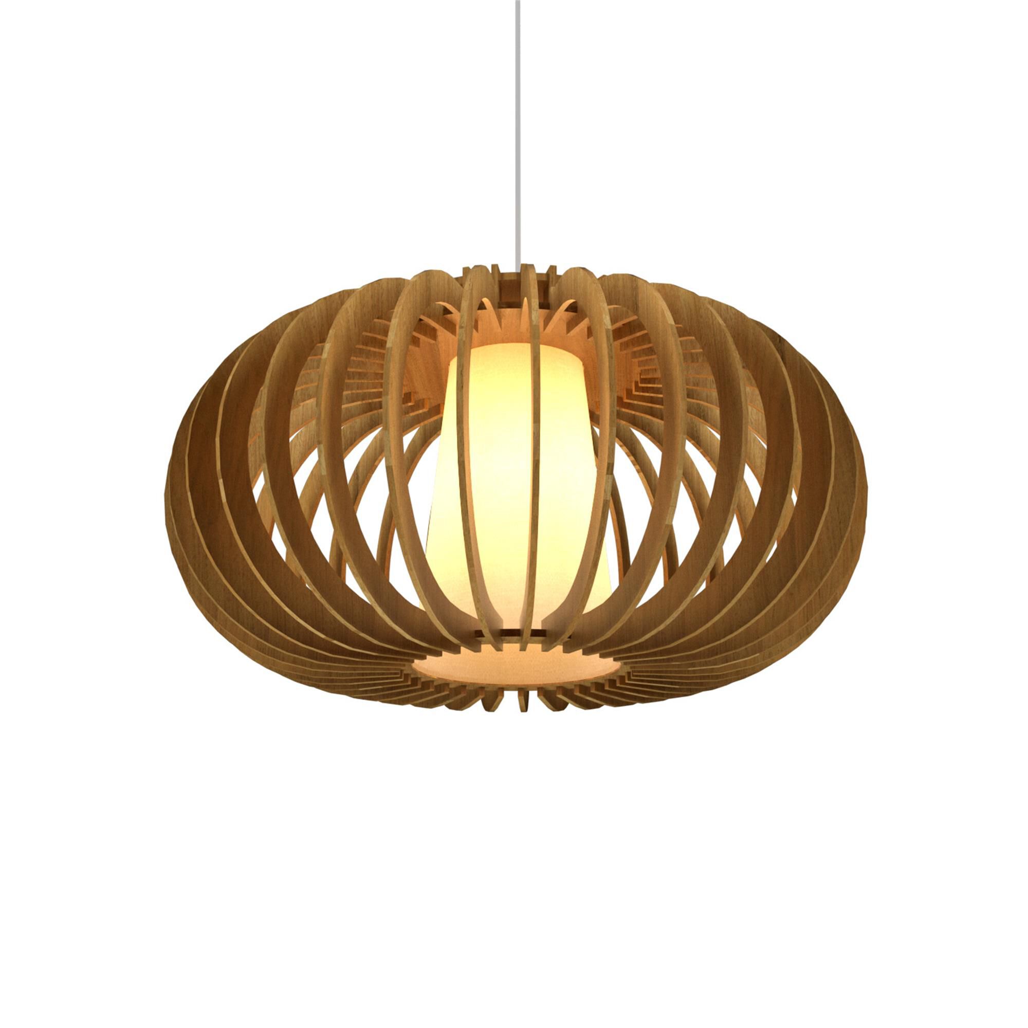 Accord Lighting Accord Studio Stecche Di Legno 18 Inch LED Large Pendant