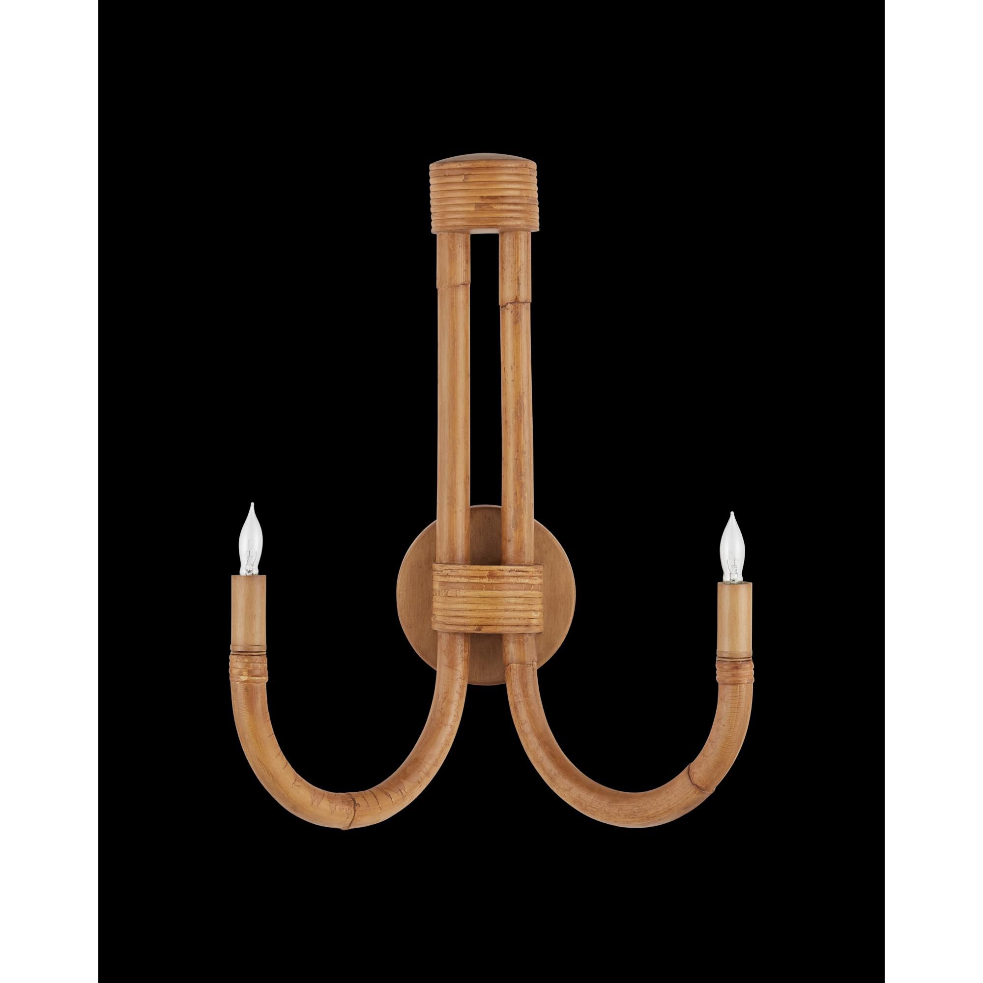 Samsara 15 Inch Wall Sconce by Currey and Company