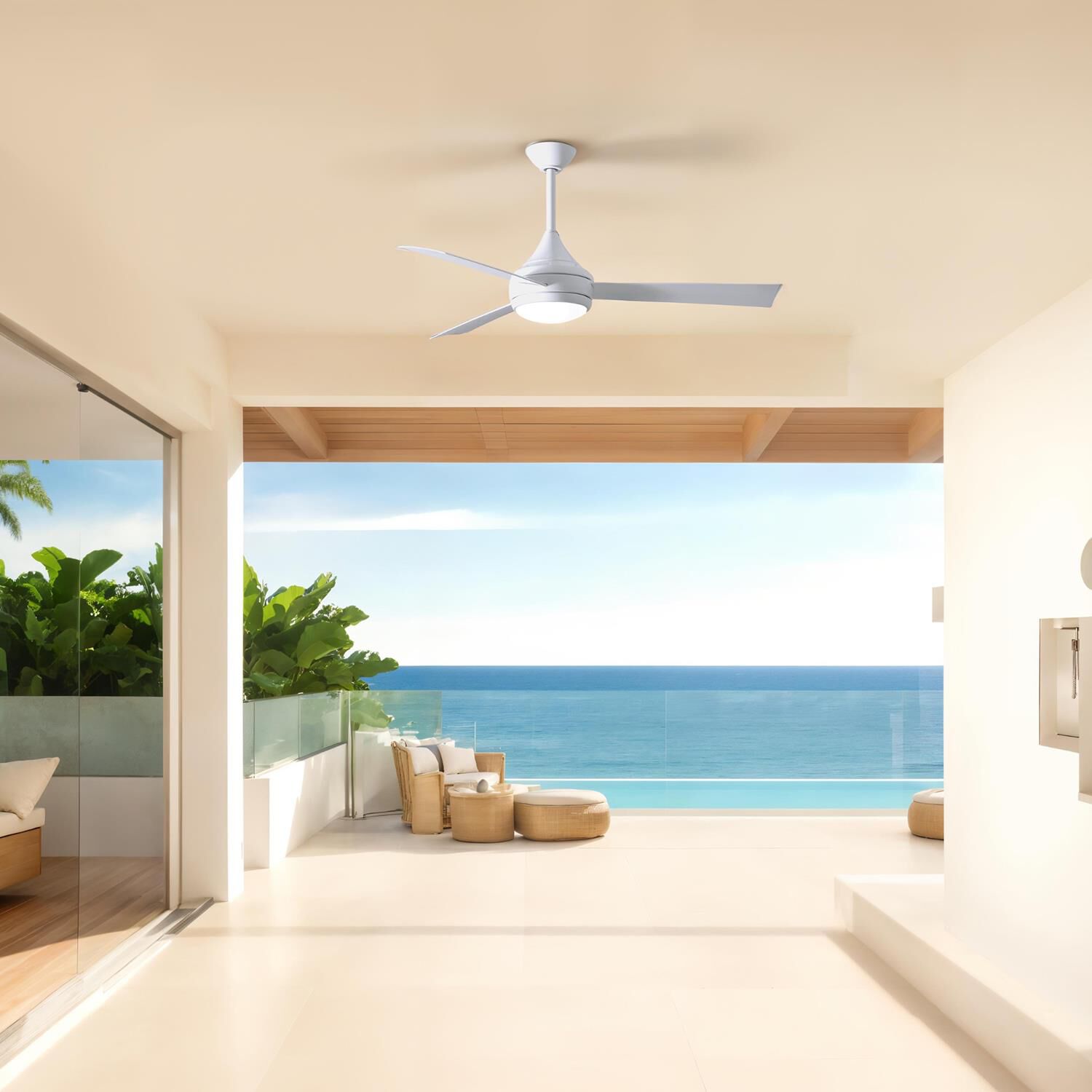 Shown in Gloss White finish