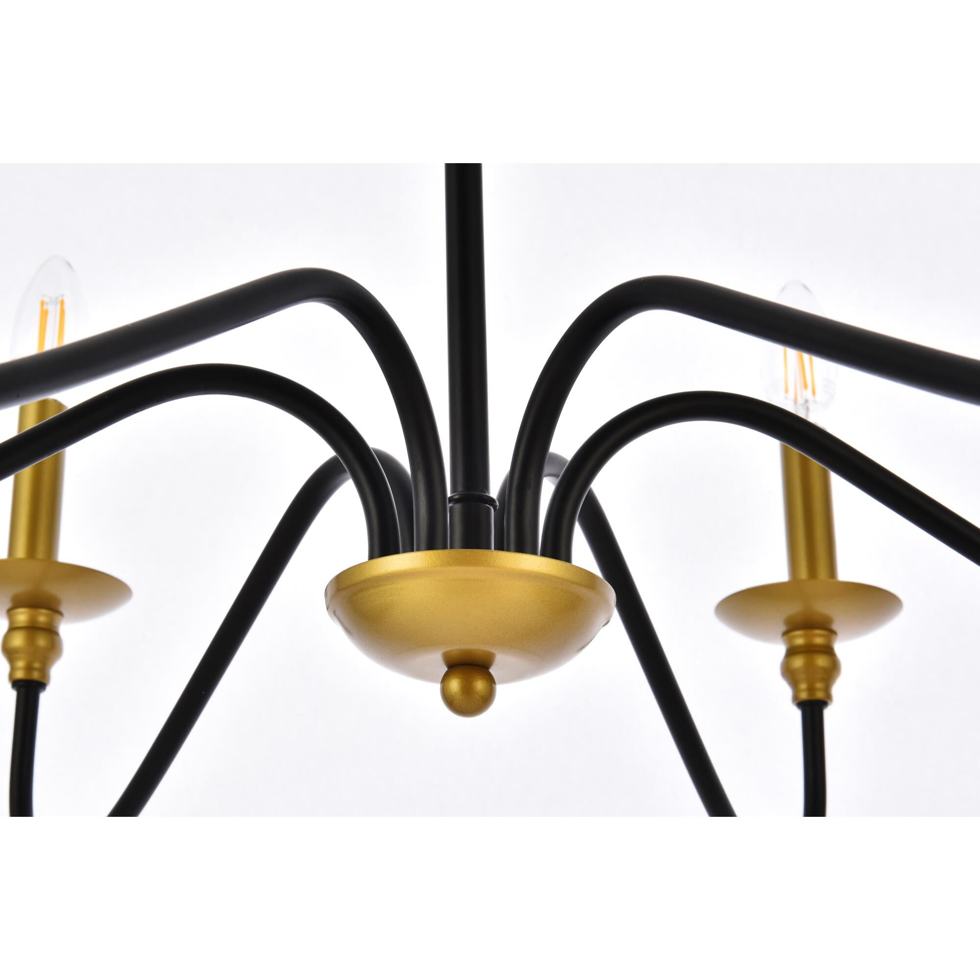 Rohan 30 Inch 6 Light Chandelier by Elegant Lighting