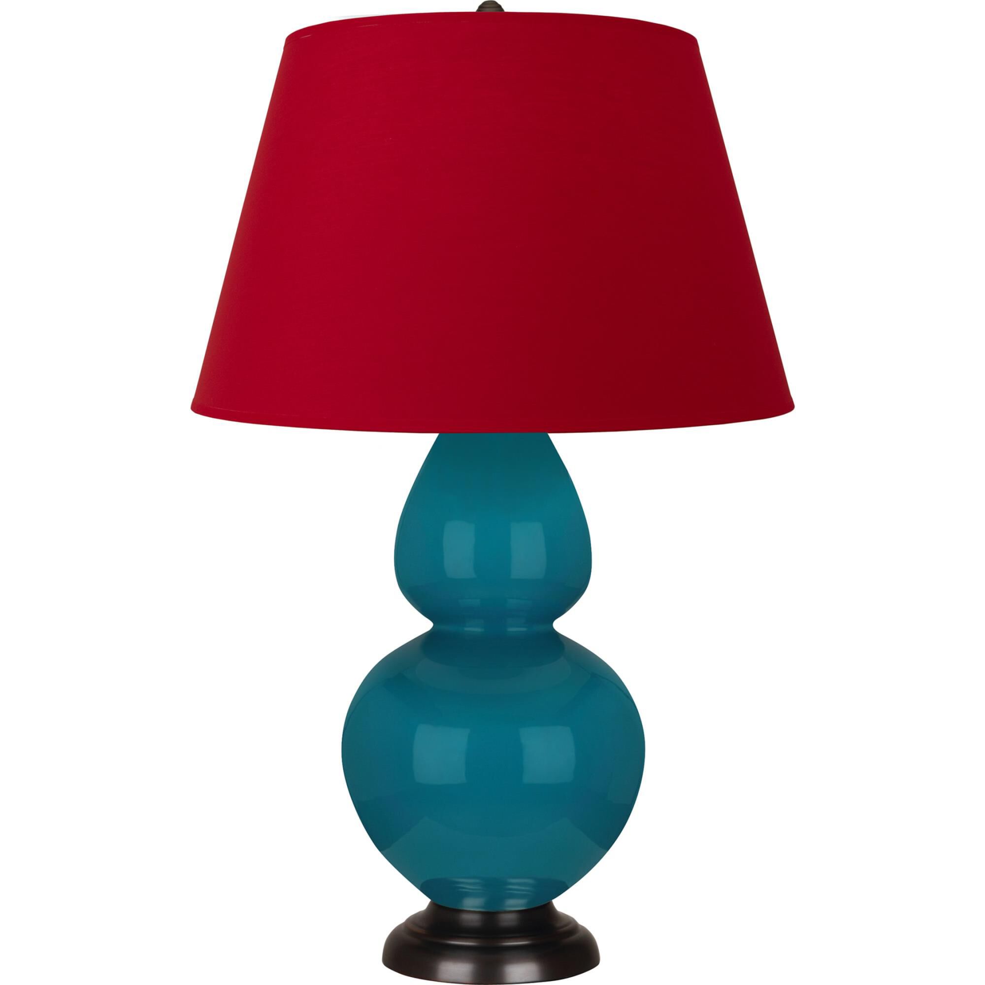 Double Gourd 31 Inch Table Lamp by Robert Abbey