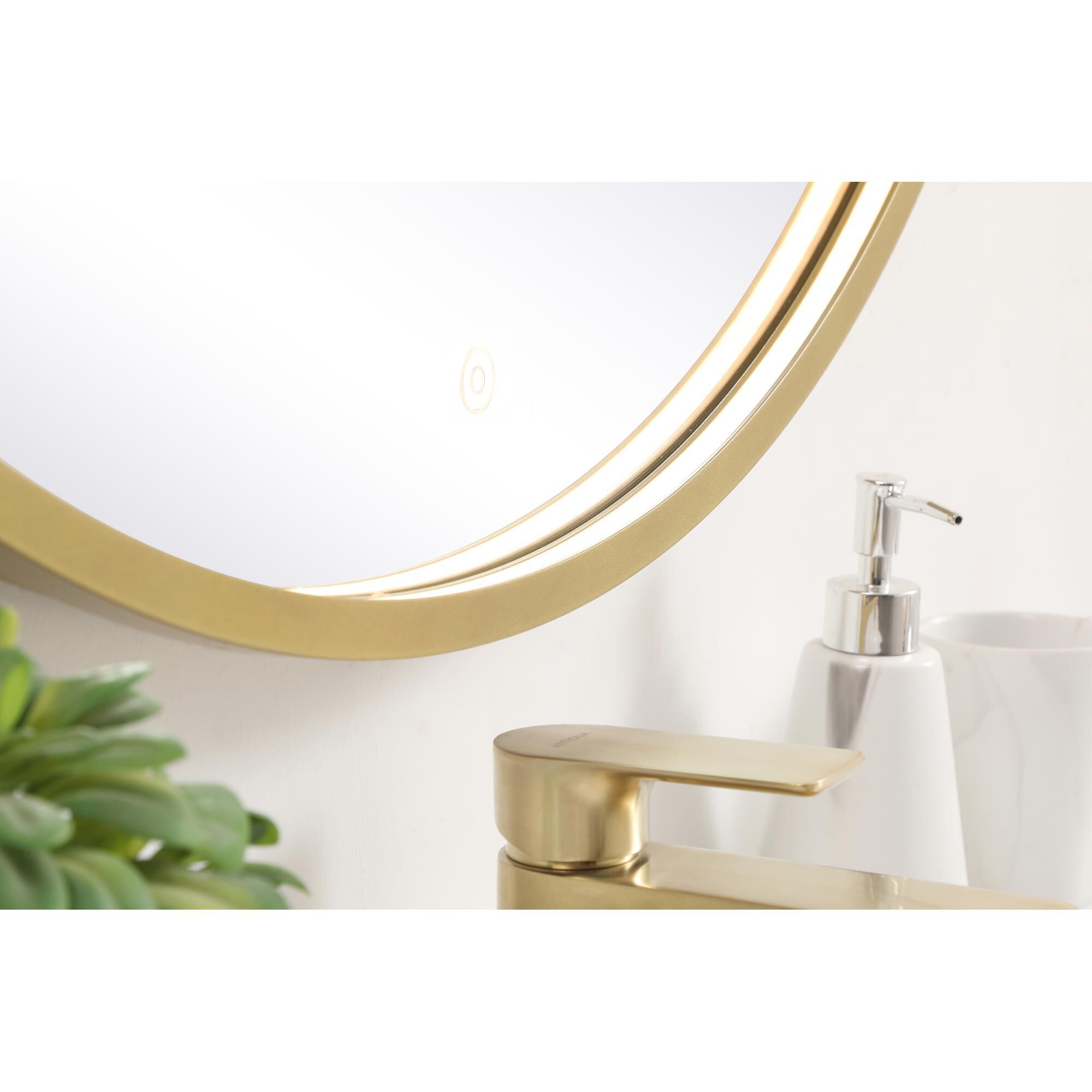 Shown in Brass finish