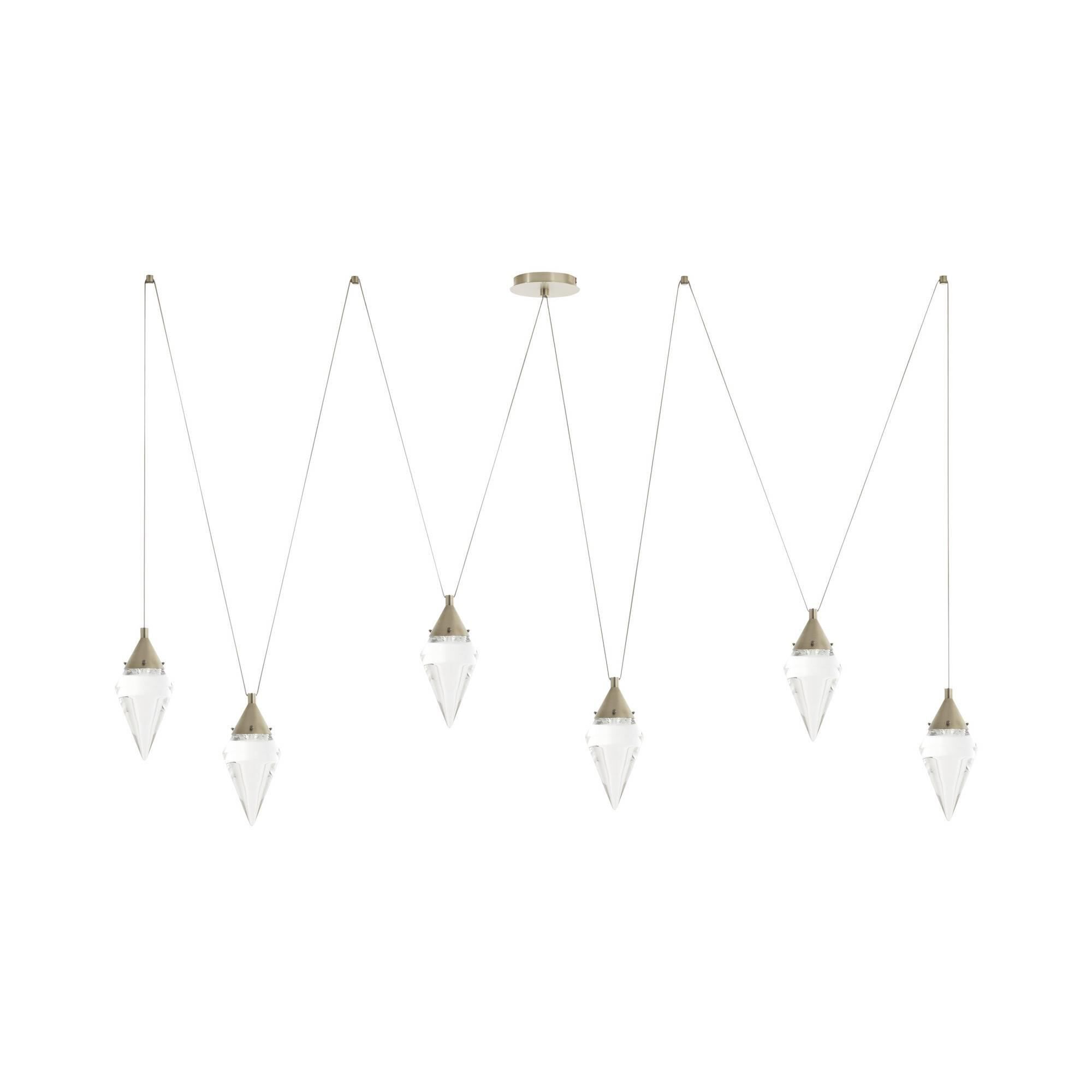 Berkley 82 Inch Multi Light Pendant by Arteriors Home