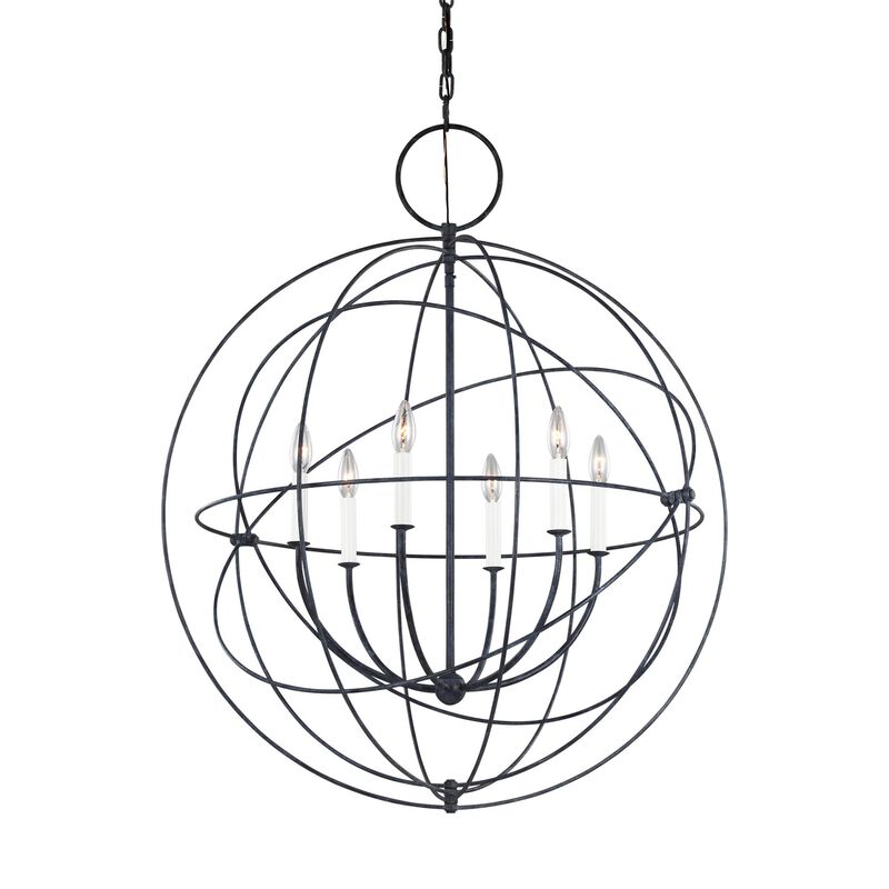 Chapman & Myers Bayberry 31 Inch Large Pendant by Visual Comfort Studio Collection
