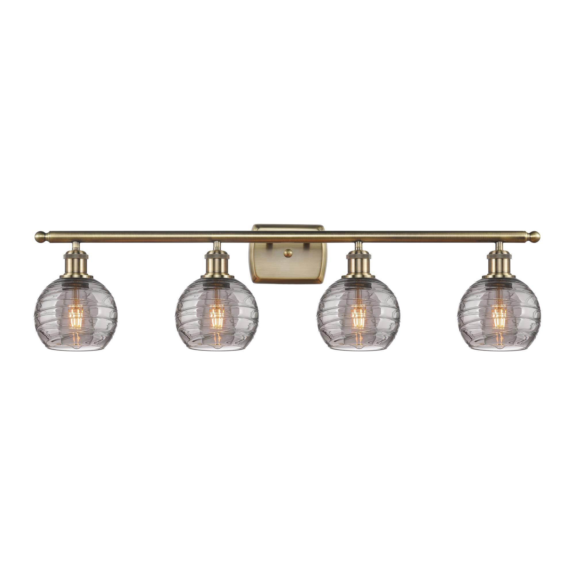 Bruno Marashlian Athens Deco Swirl 36 Inch Bath Vanity Light by Innovations Lighting