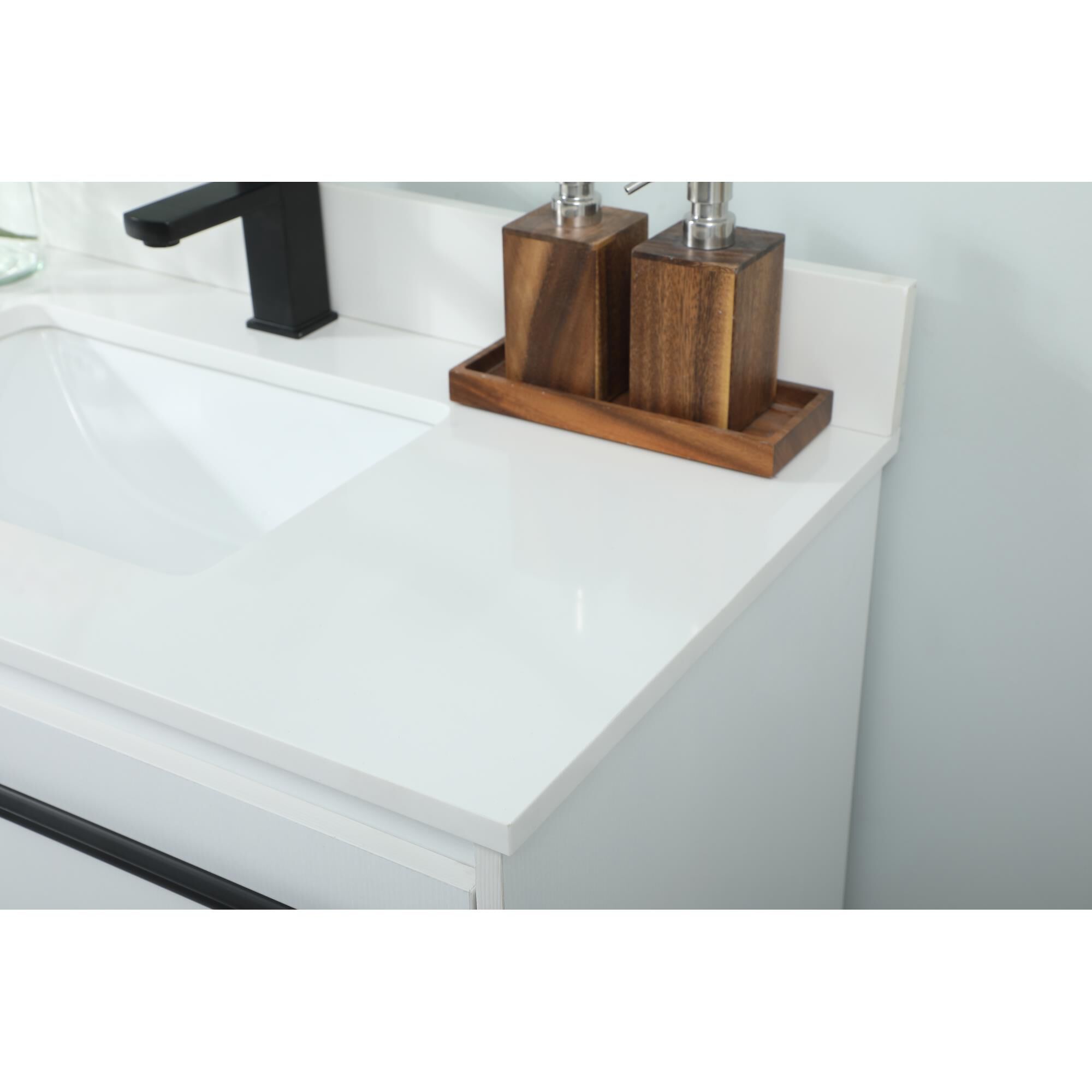 Shown in White finish