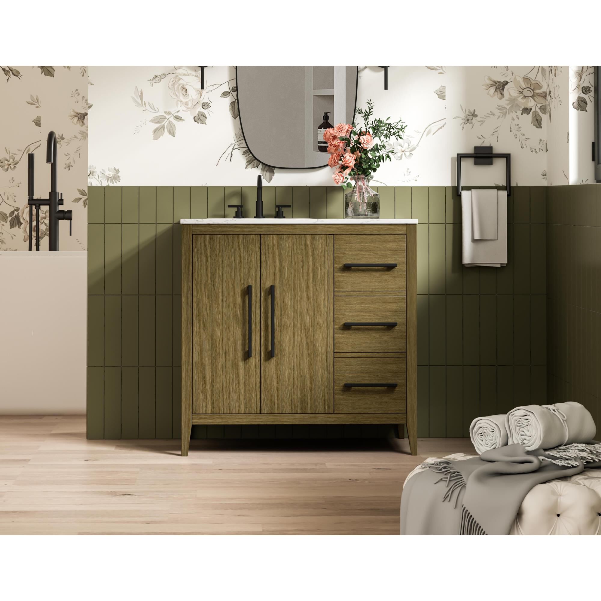 Millie 36 Inch Bath Vanity by Elegant Dcor