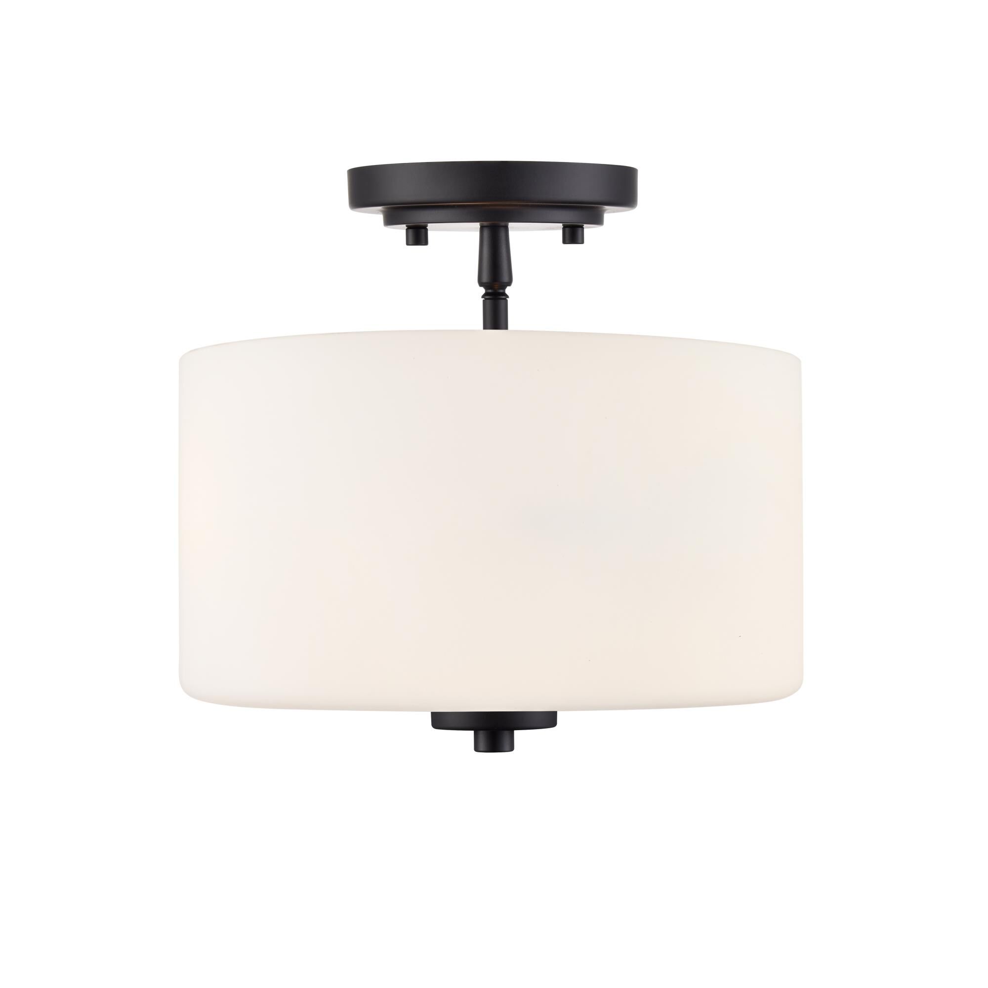 Verlana 11 Inch Semi Flush Mount by Millenium Lighting