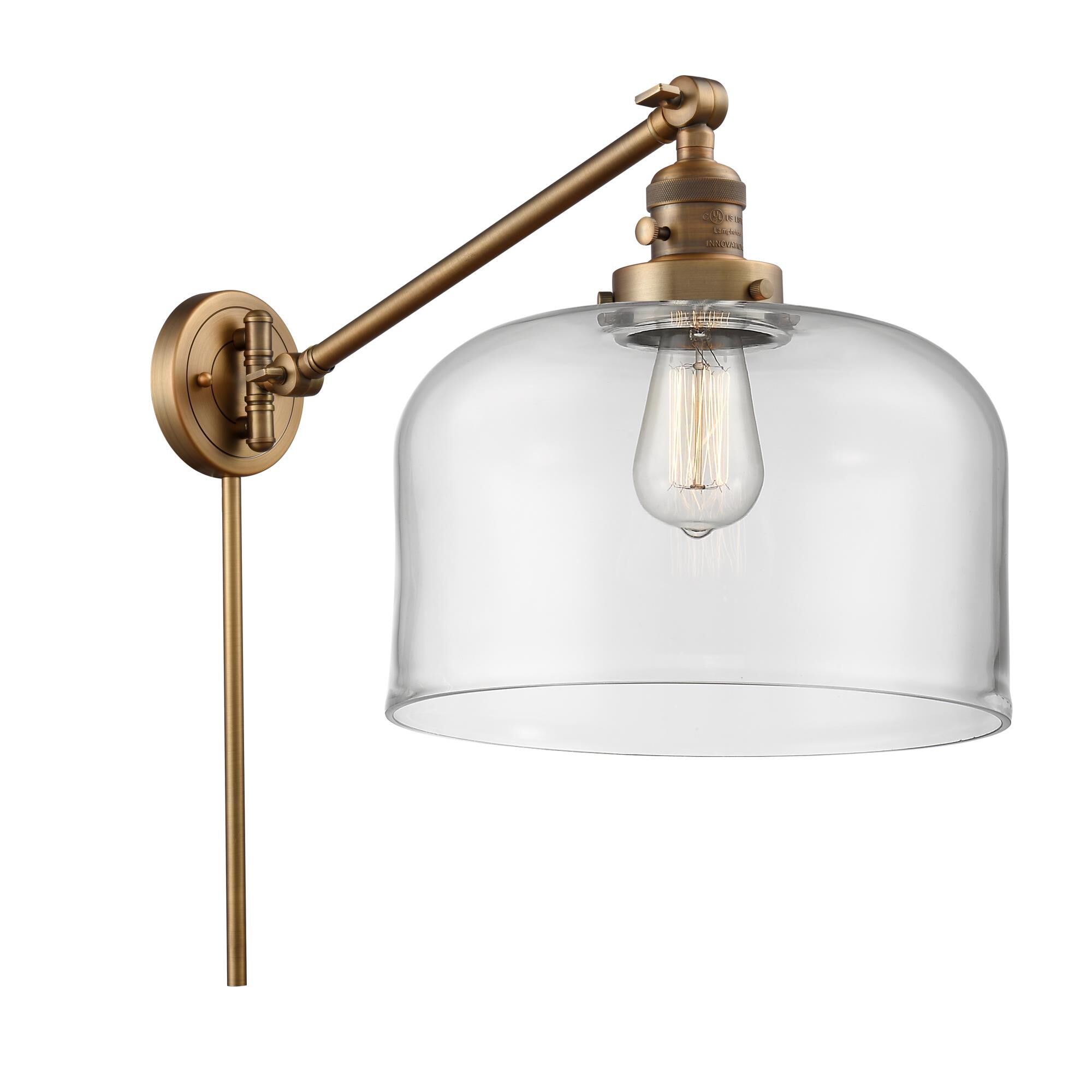 Bruno Marashlian Bell Wall Swing Lamp by Innovations Lighting