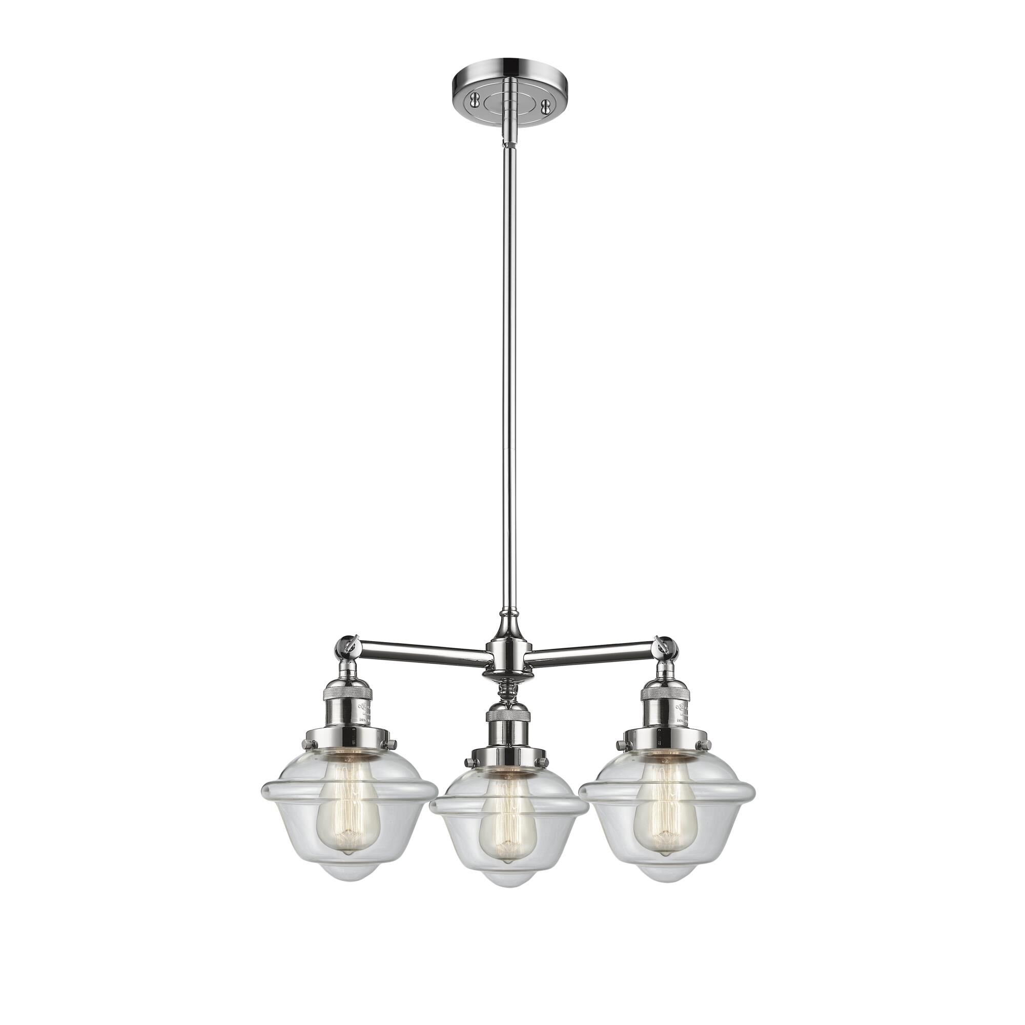 Bruno Marashlian Oxford 20 Inch 3 Light Mini Chandelier by Innovations Lighting