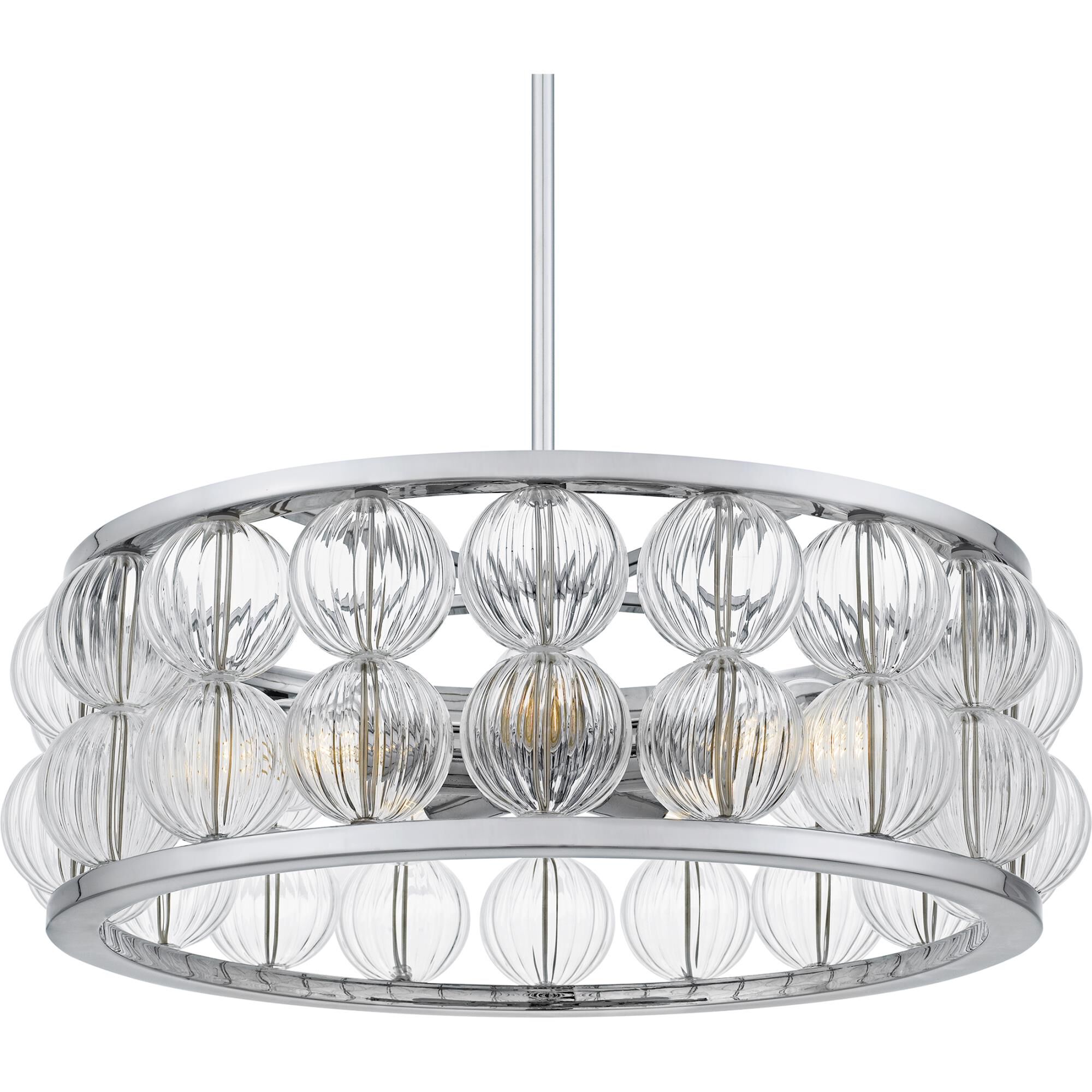 Terrarock 23 Inch Large Pendant by Quoizel