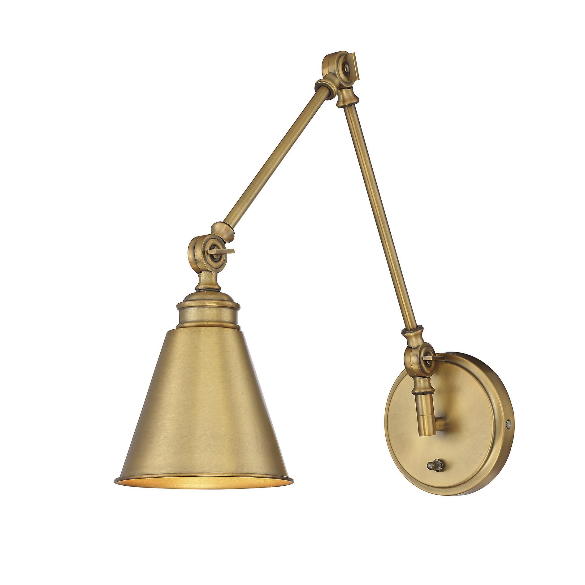 Morland Wall Swing Lamp by Savoy House